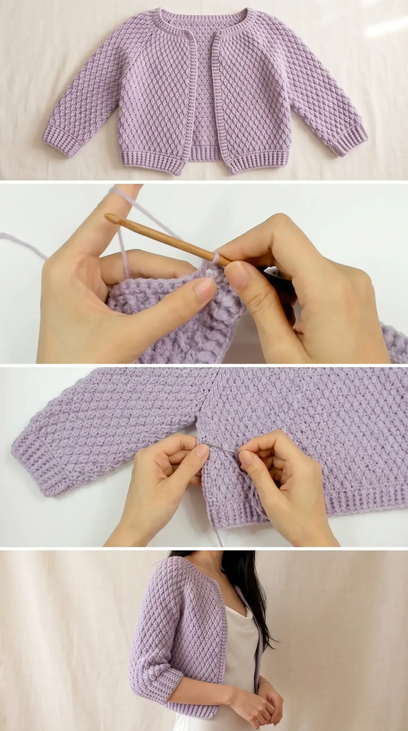 Crochet Alpine Cardigan: A Chic and Timeless Layer pattern
