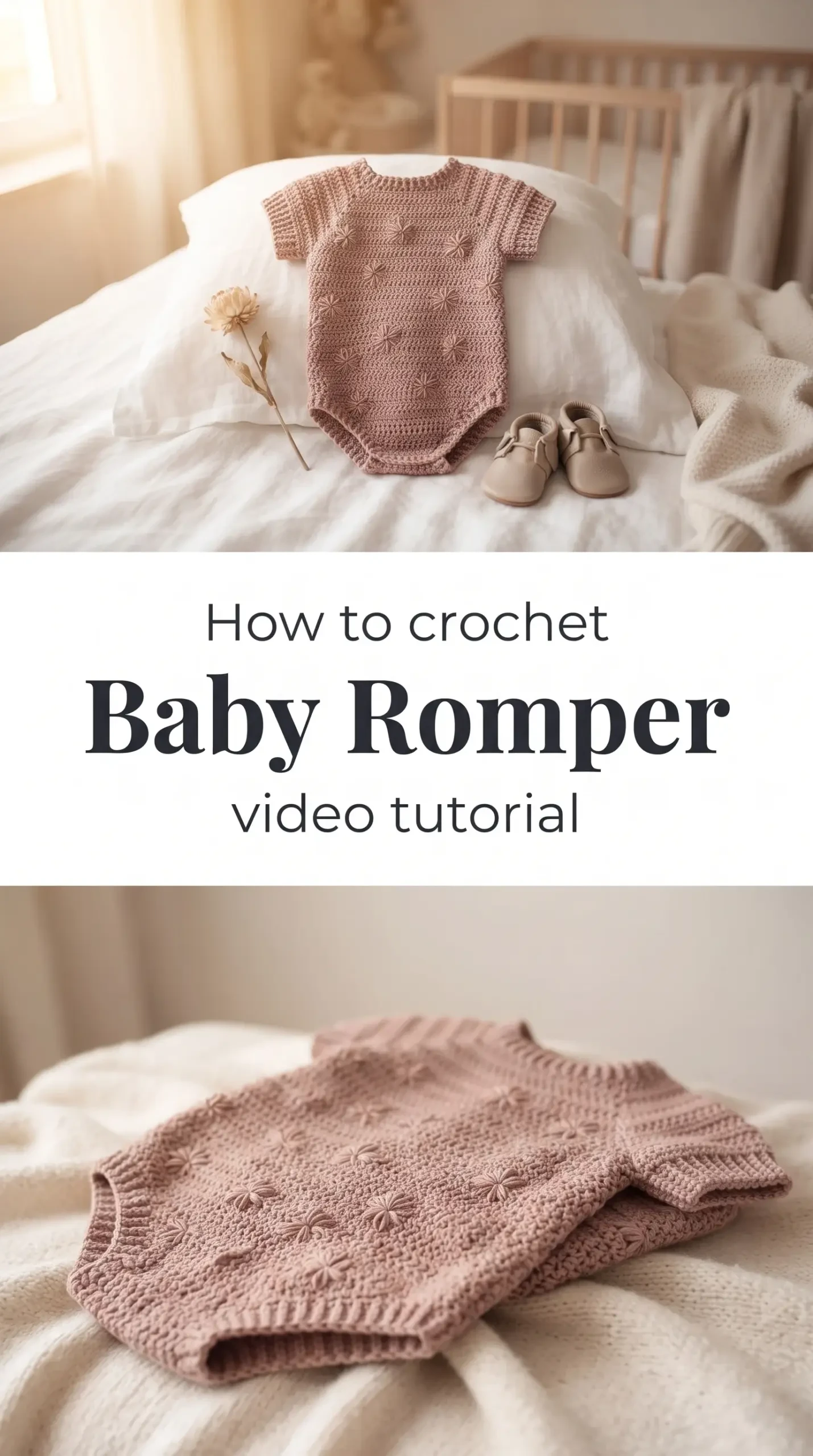 Crochet Baby Romper: A Sweet and Charming Gift