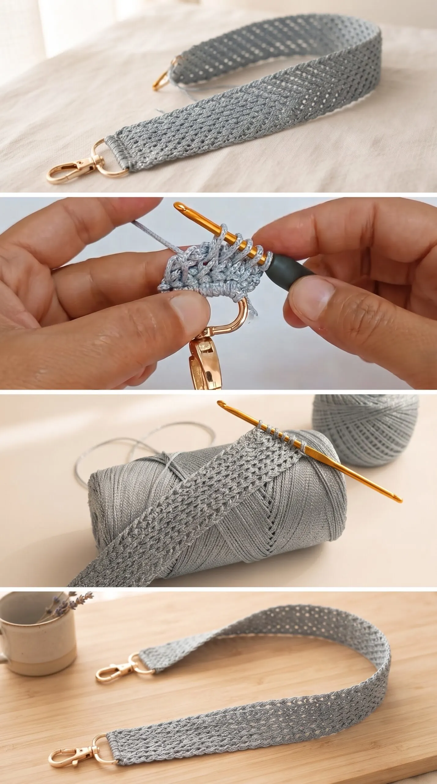 Crochet Bag Strap: A Chic and Versatile Accessory pattern