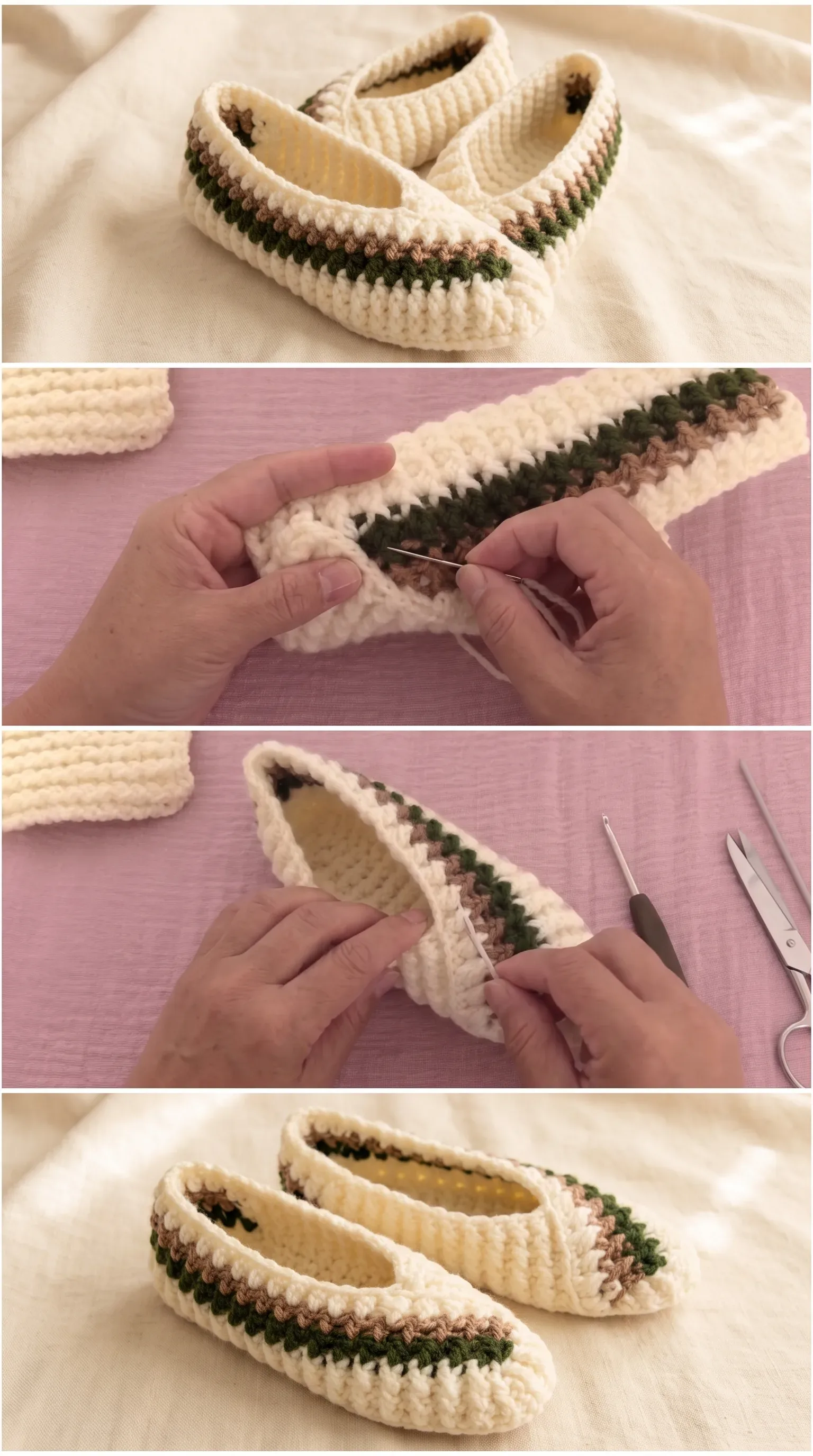 Crochet Ballet Flats: A Timeless Handcrafted Classic pattern