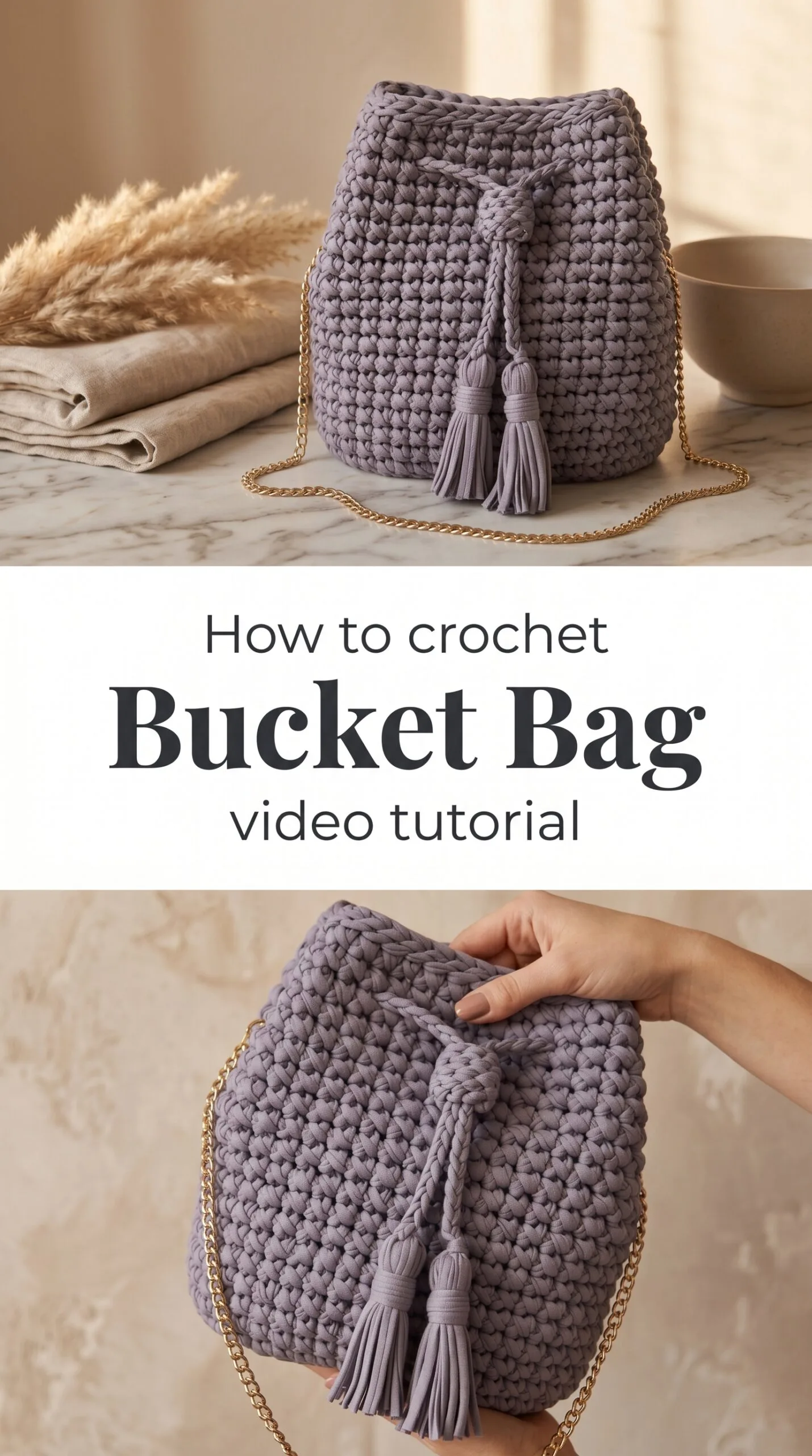 Crochet Bucket Bag: A Chic Everyday Essential
