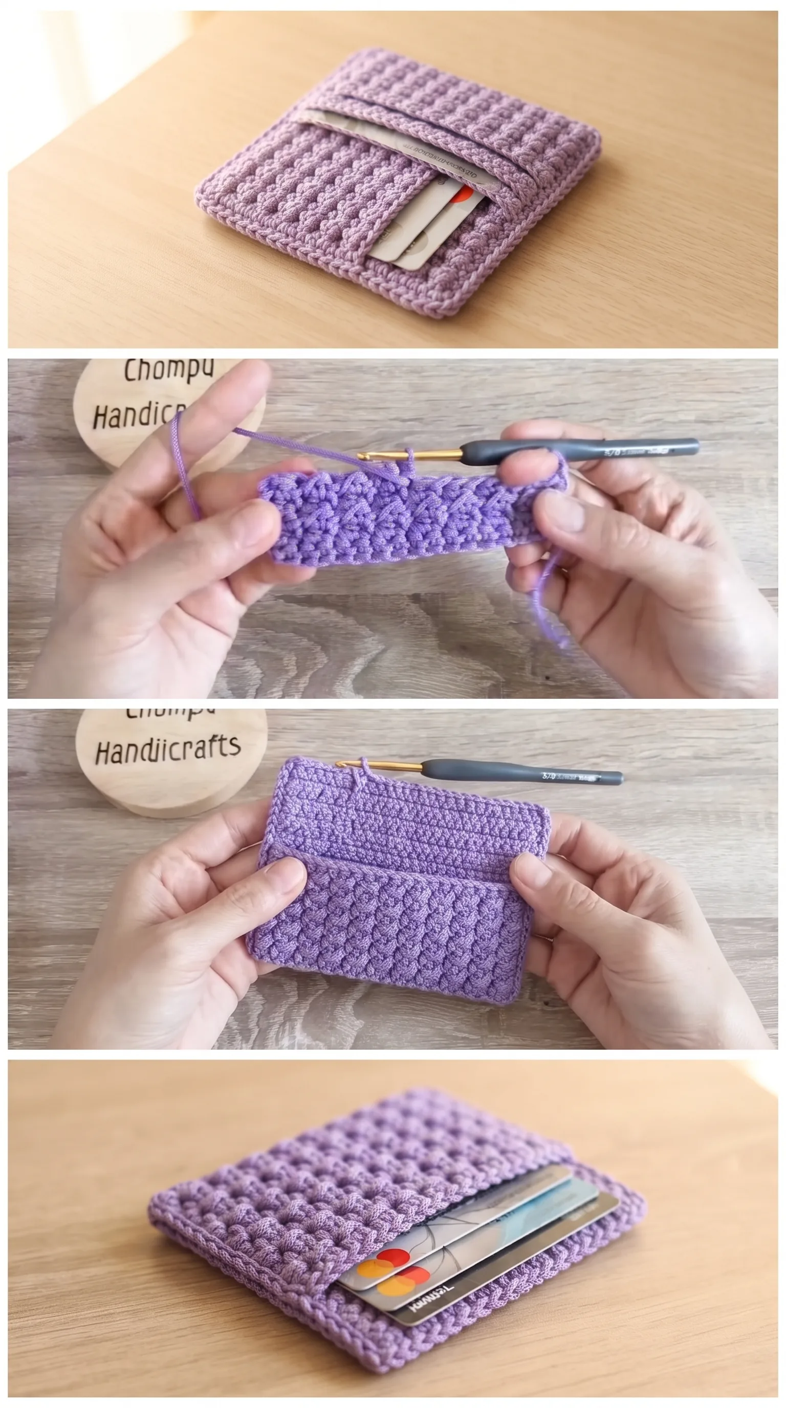 Crochet Card Holder: A Chic and Functional Accessory pattern