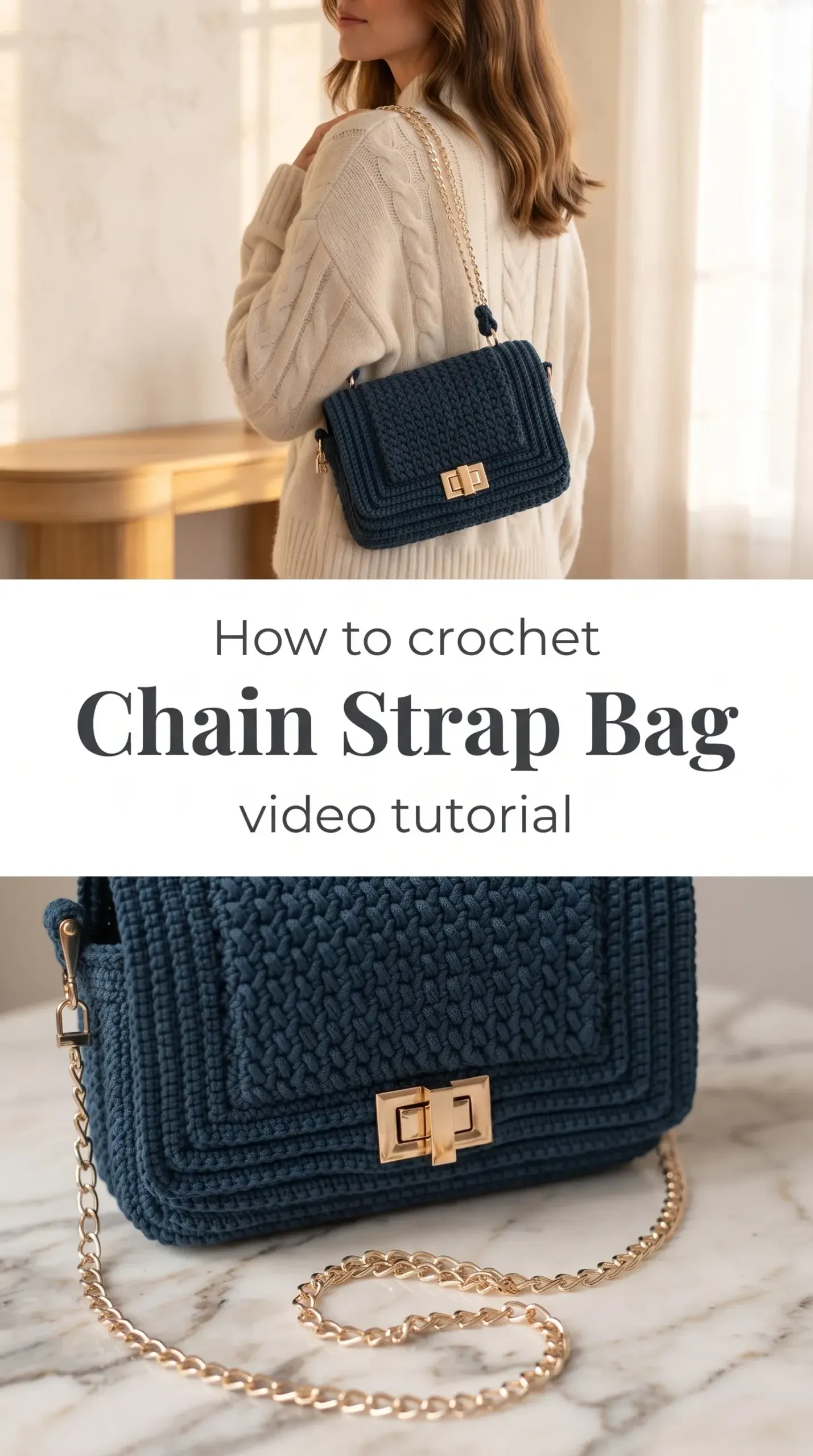 Crochet Chain Strap Bag: A Chic and Timeless Accessory
