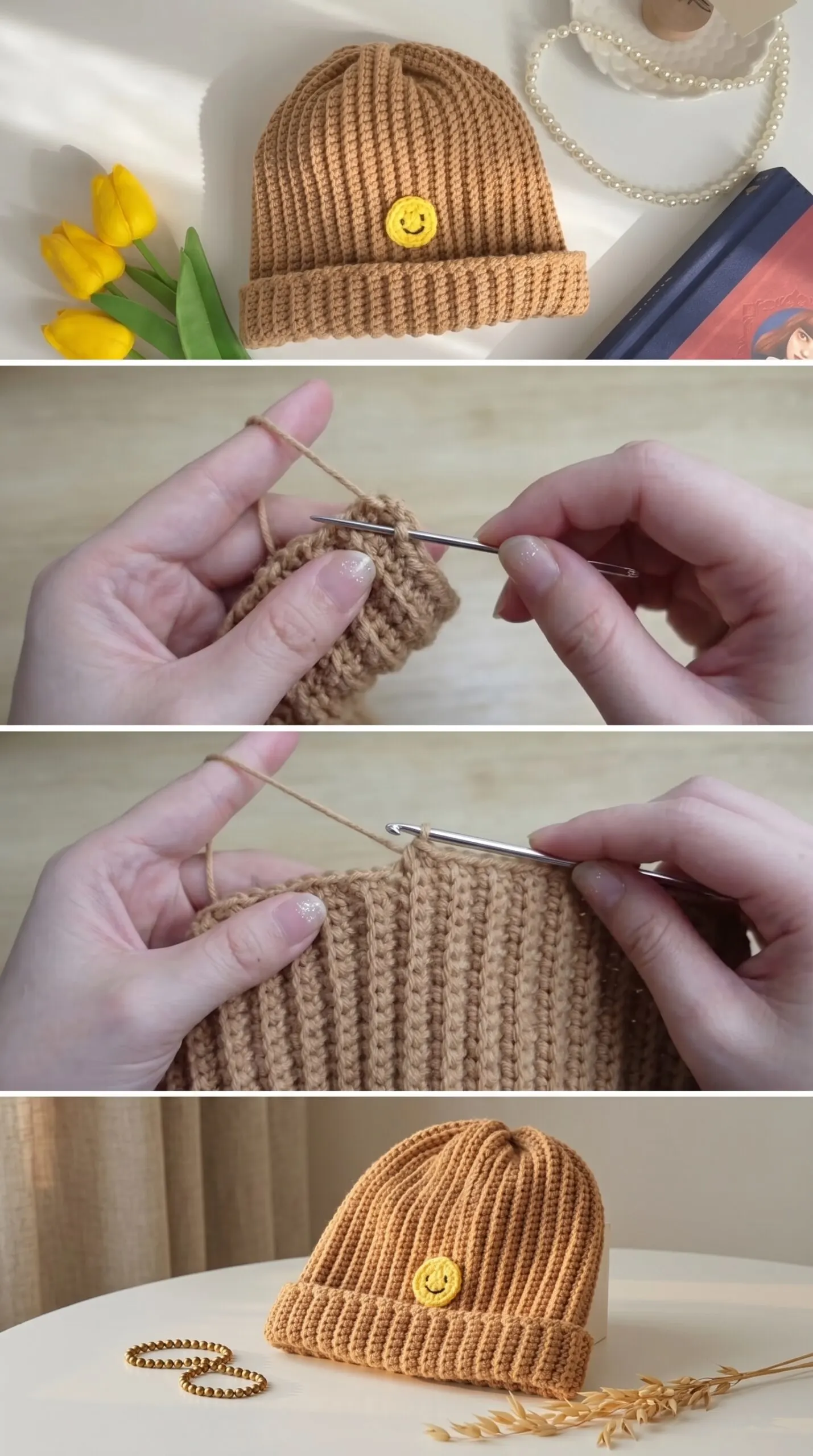 Crochet Classic Beanie: A Simple and Timeless Accessory pattern