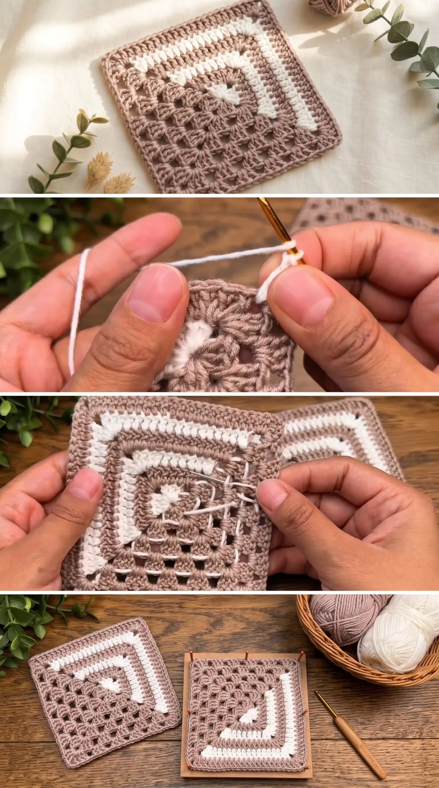 Crochet Corner Square: A Timeless Classic Design pattern