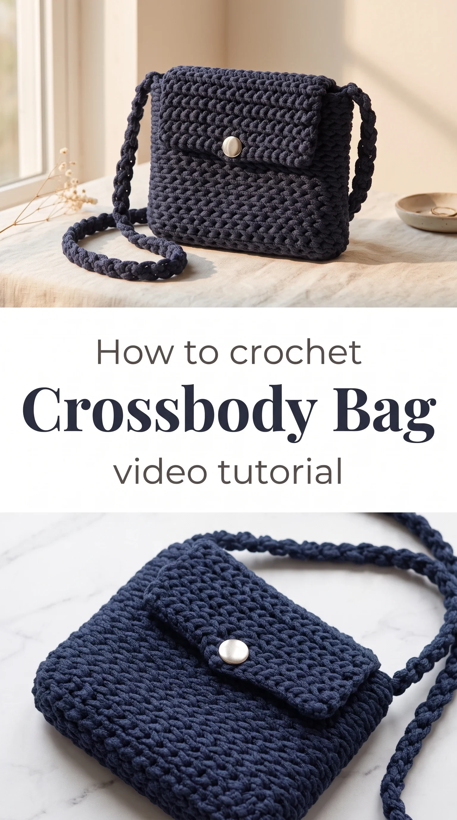 Crochet Crossbody Bag: A Chic and Versatile Companion