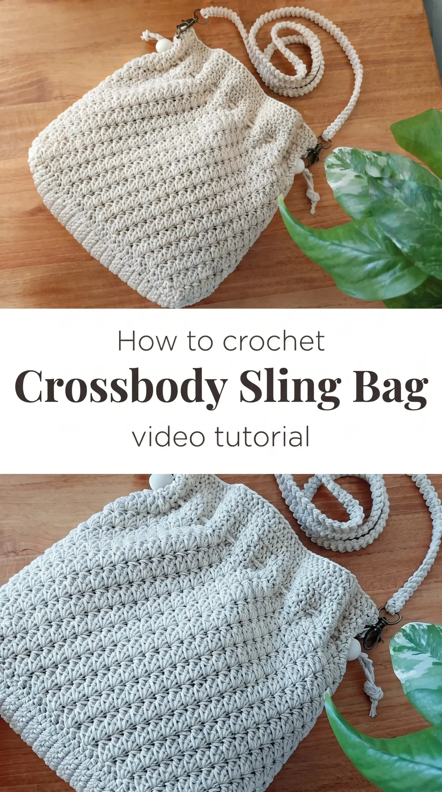 Crochet Crossbody Sling Bag: A Chic Everyday Essential