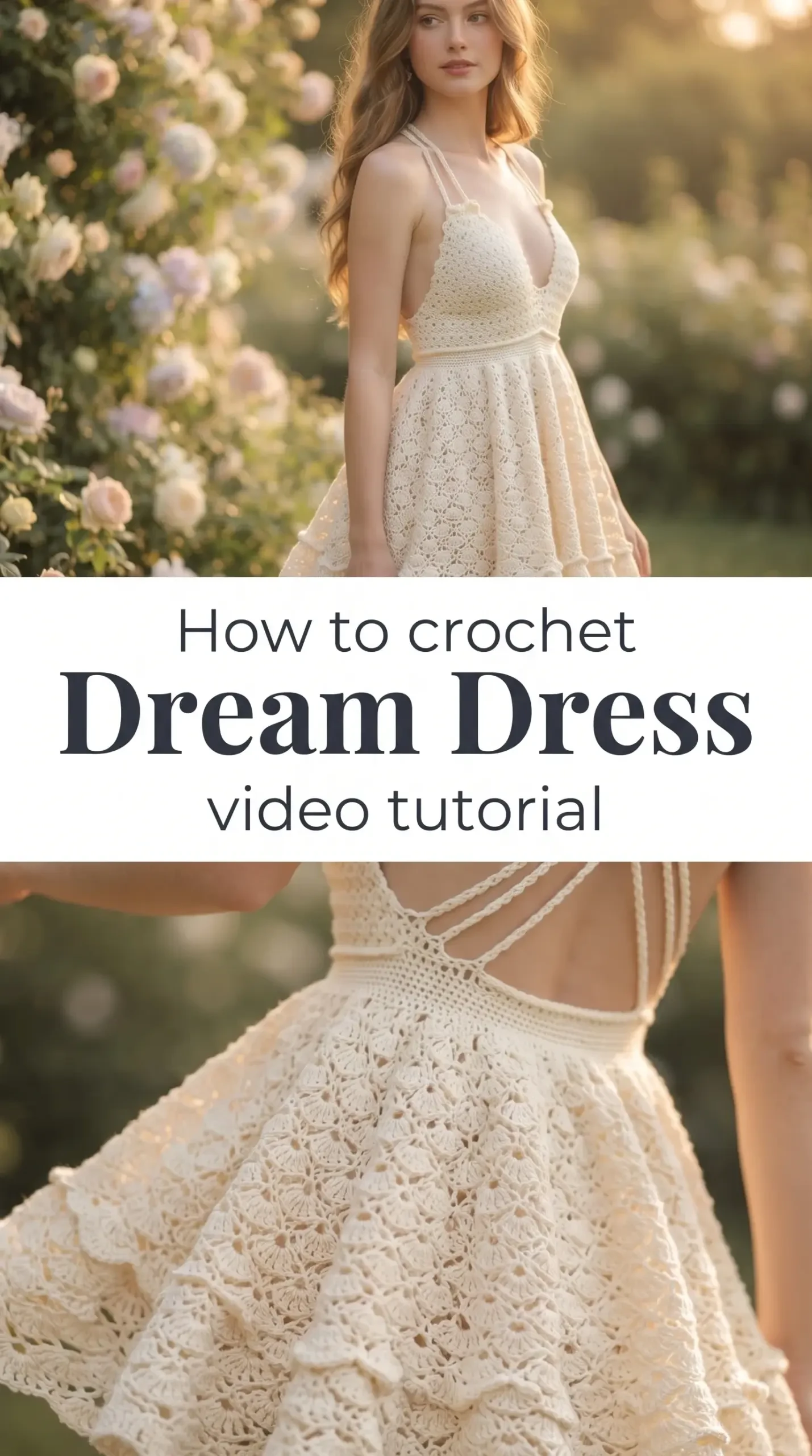 Crochet Dream Dress: A Timeless and Romantic Creation