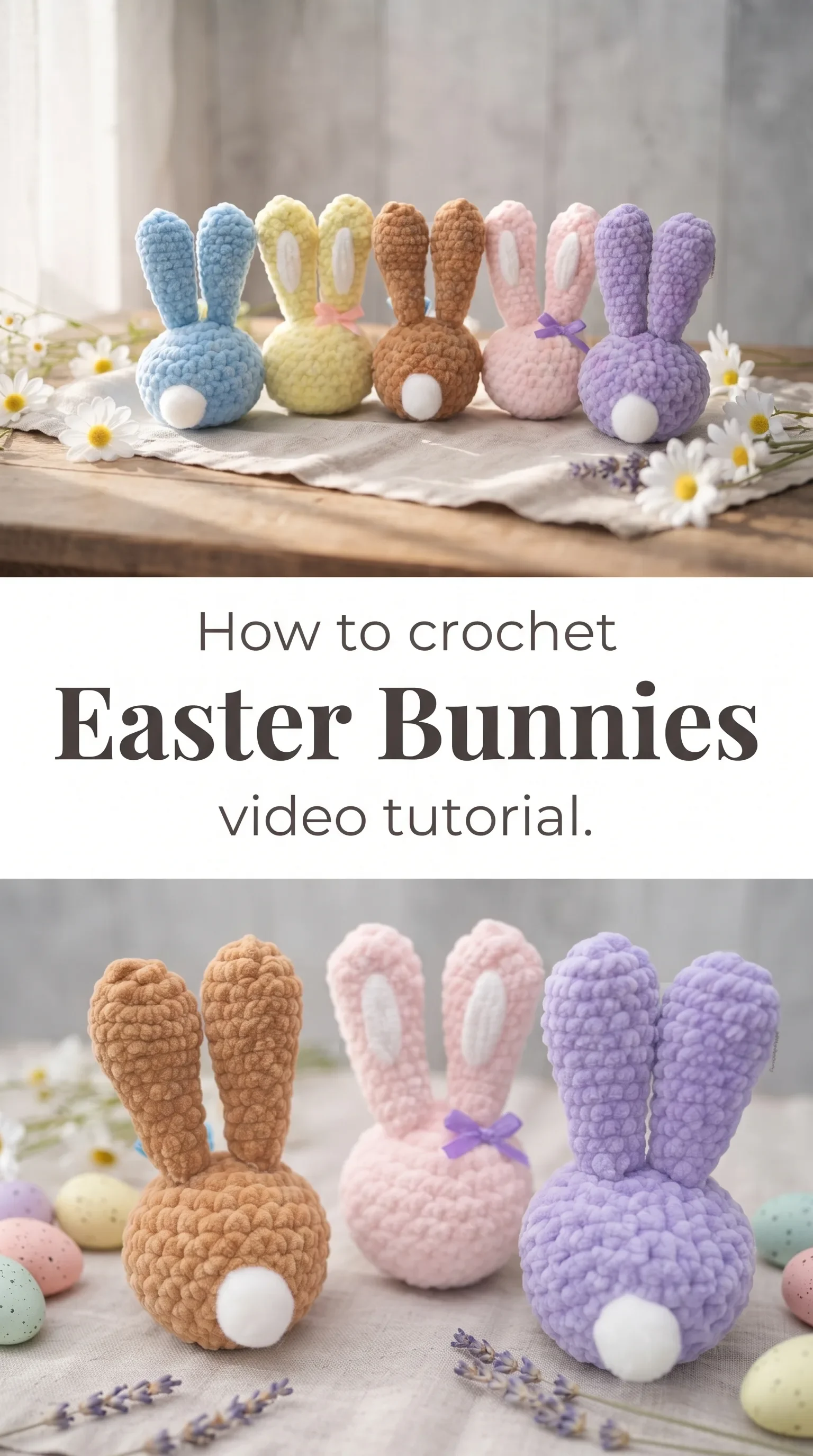 Crochet Easter Bunnies: A Charming Seasonal Delight