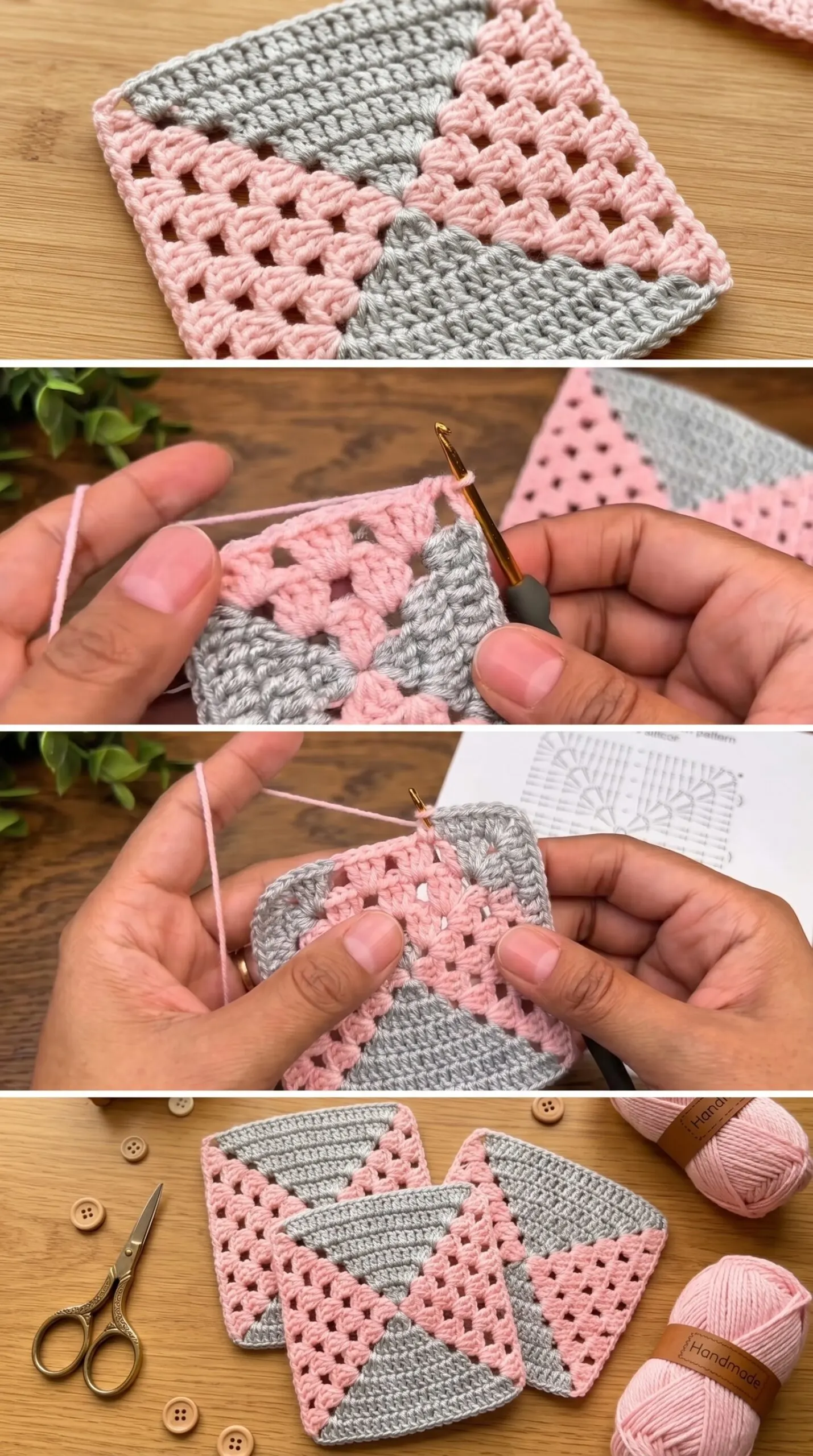 Crochet Granny Square: A Timeless Classic Design pattern