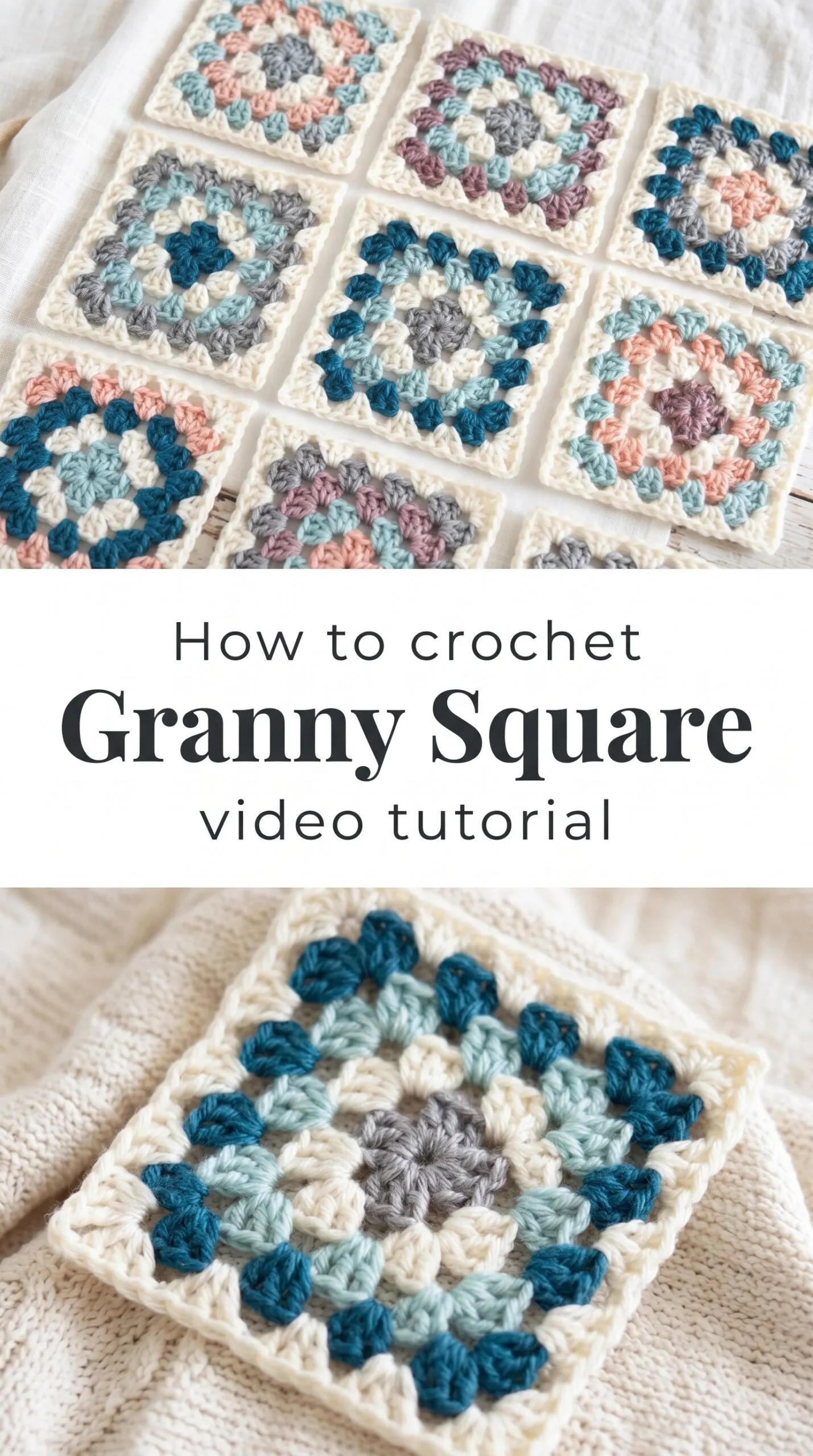 Crochet Granny Square: A Timeless Classic Motif