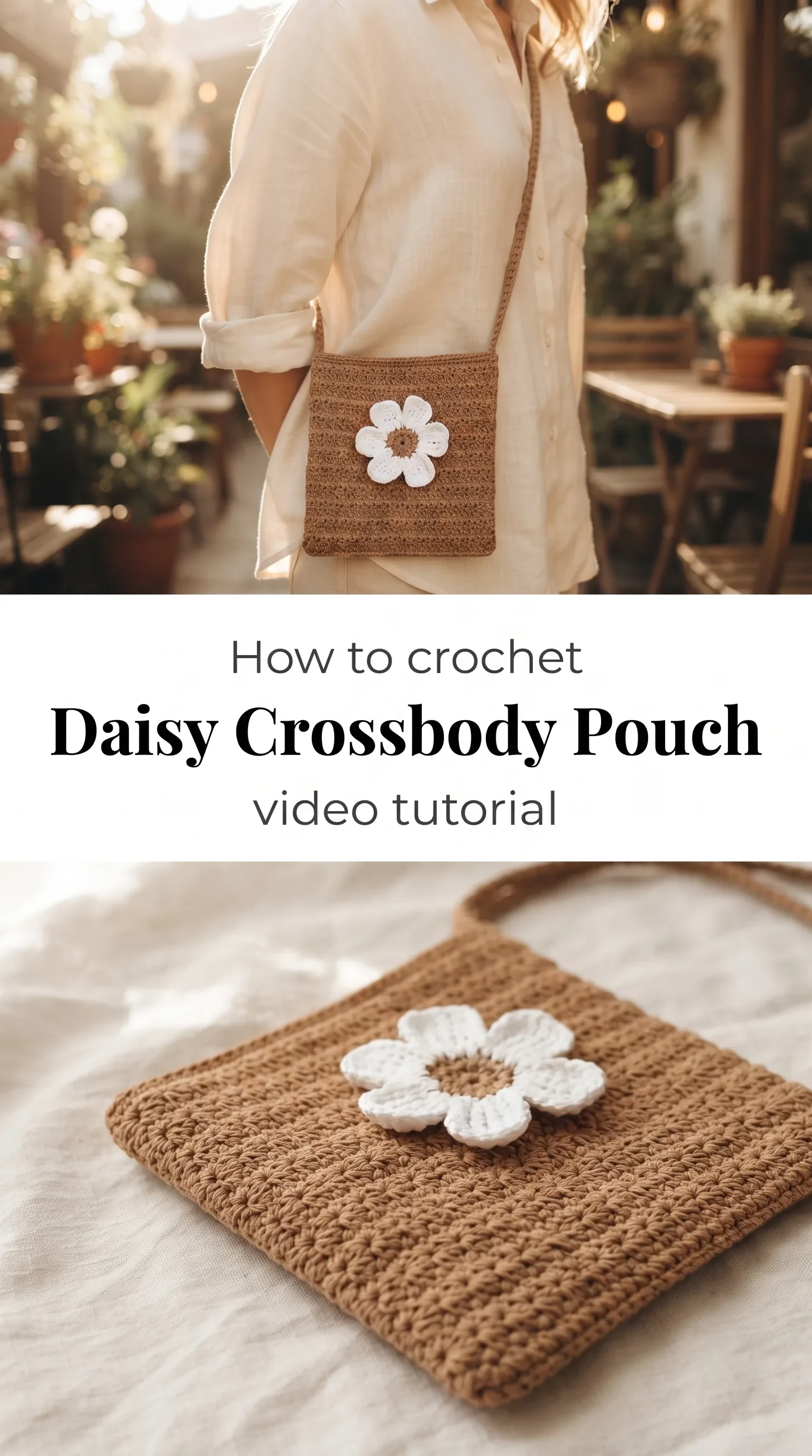 Crochet Granny Square Pouches: A Charming Everyday Accessory