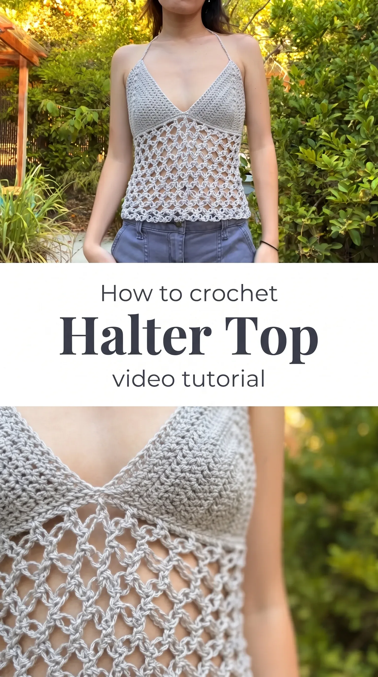 Crochet Halter Top: A Breezy Summer Essential