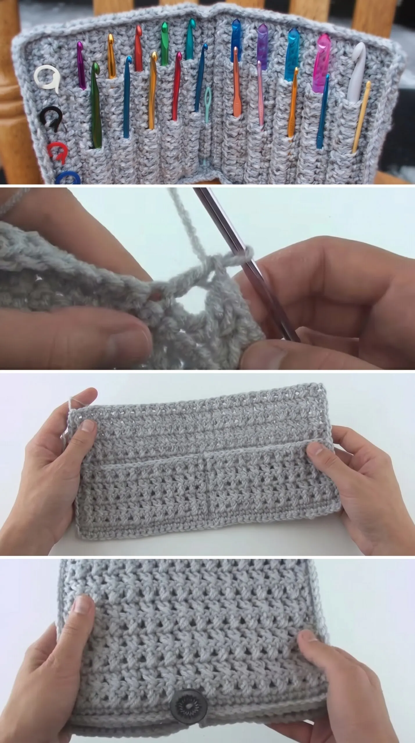 Crochet Hook Organizer: A Practical Crafter's Companion pattern