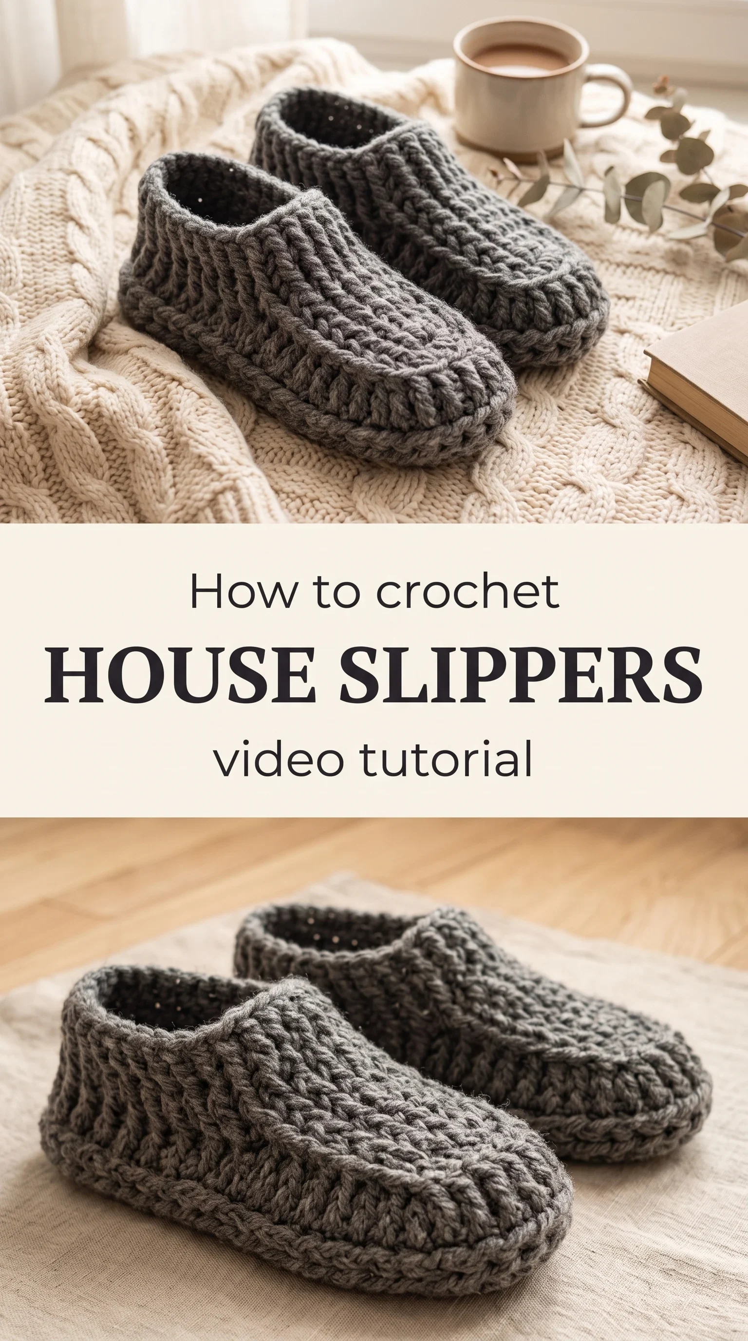 Crochet House Slippers: A Warm and Cozy Essential
