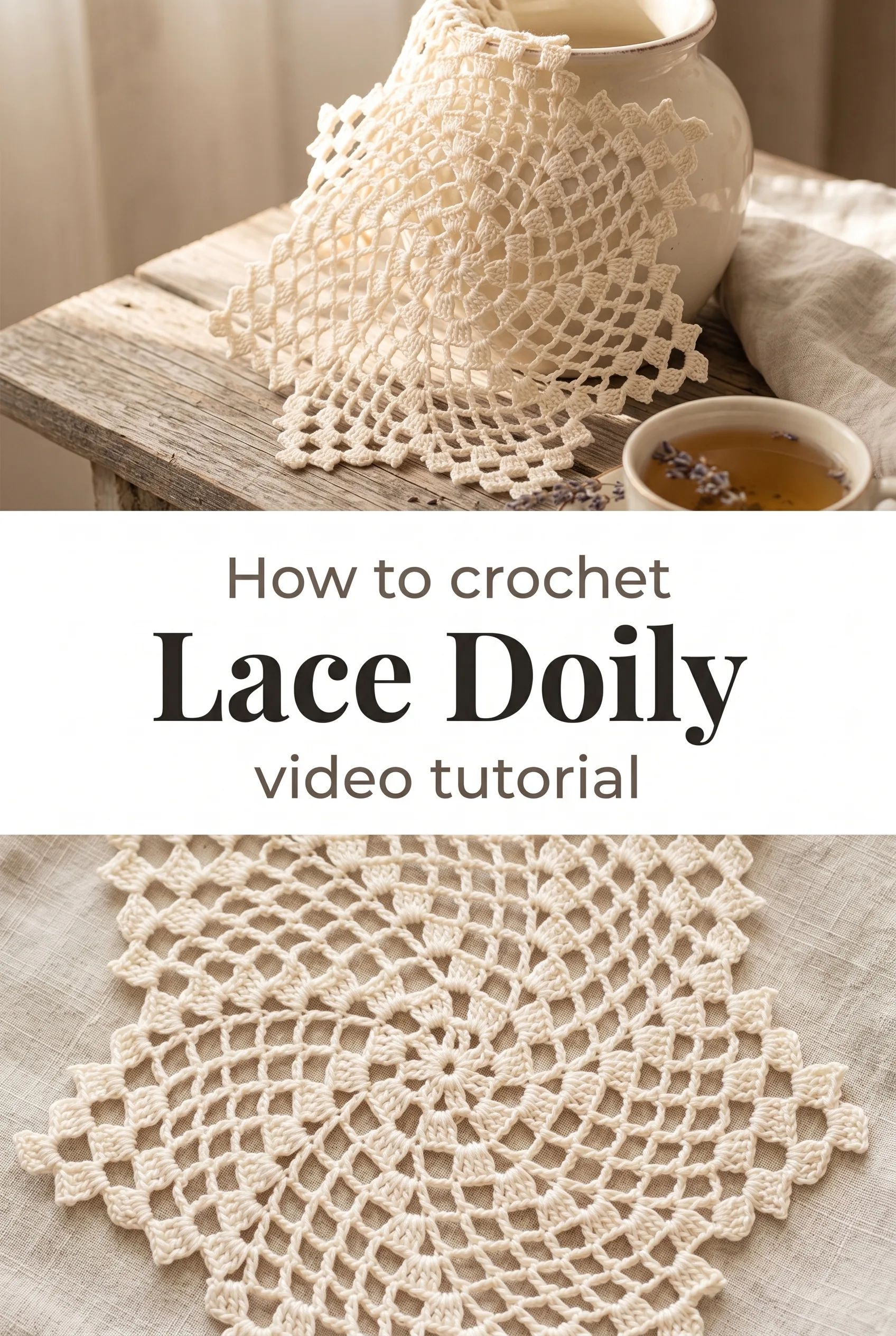 Crochet Lace Doily: A Timeless Decorative Accent