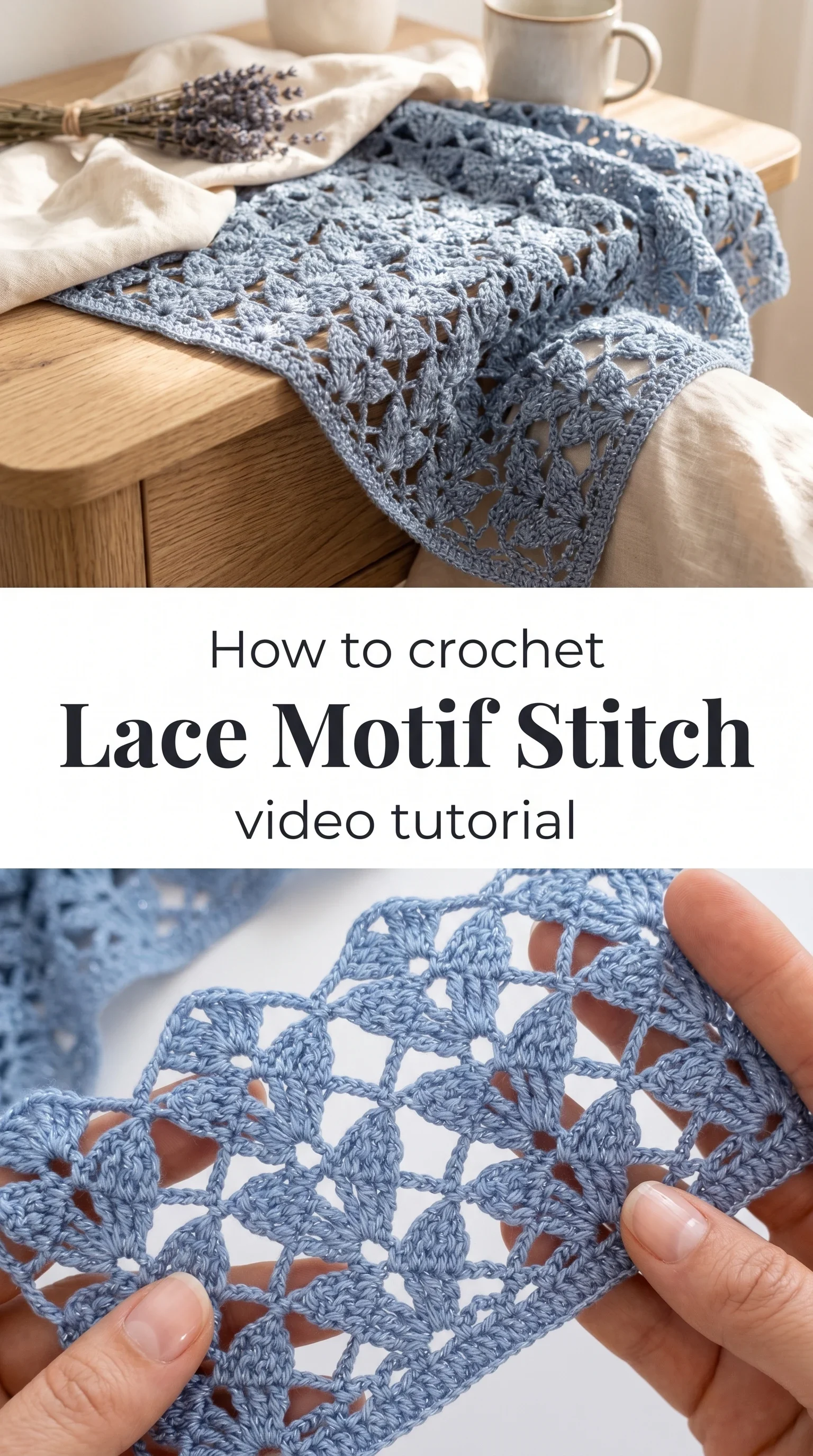 Crochet Lace Motif: A Quick and Beautiful Design