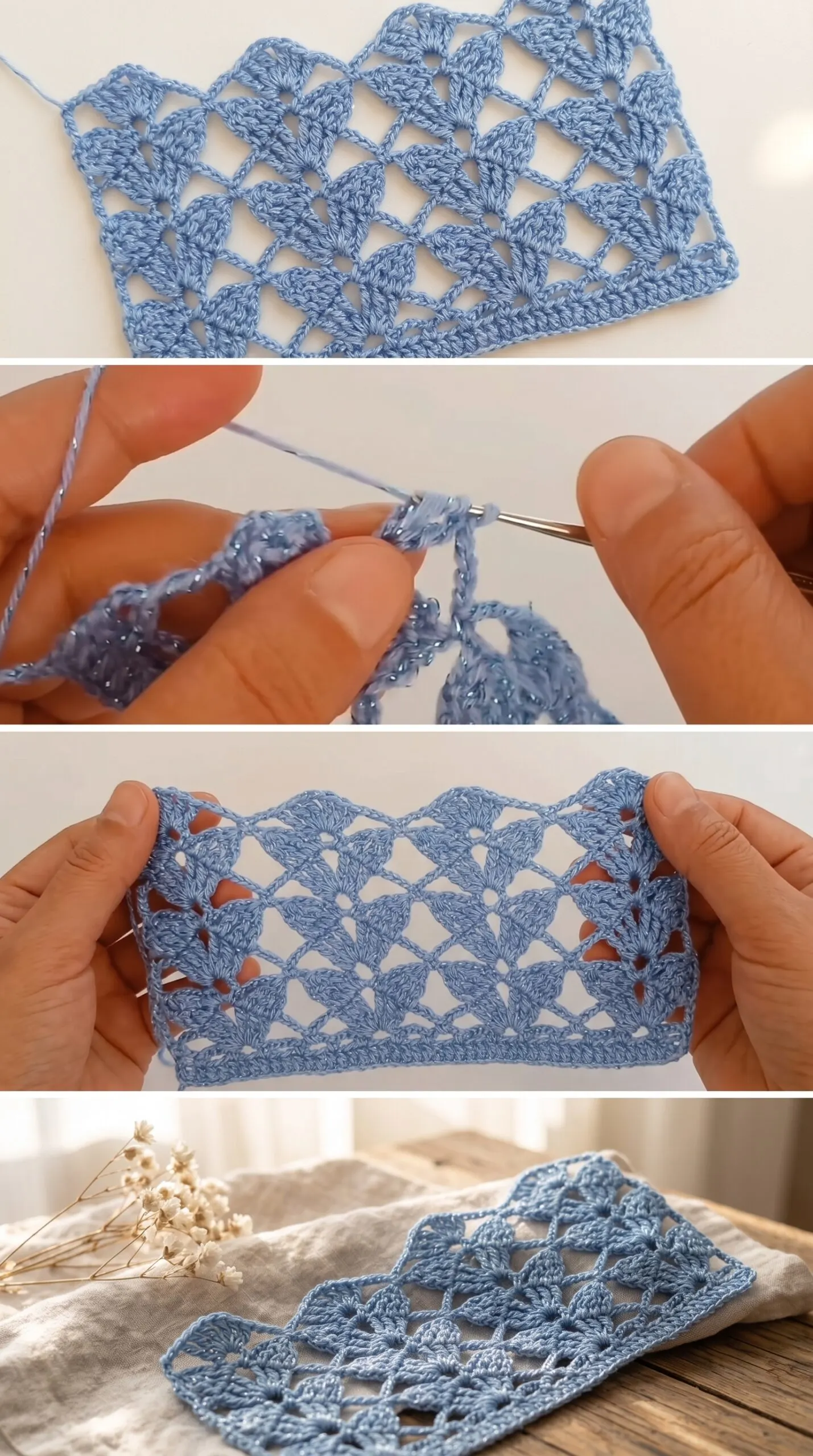 Crochet Lace Motif: A Quick and Beautiful Design pattern