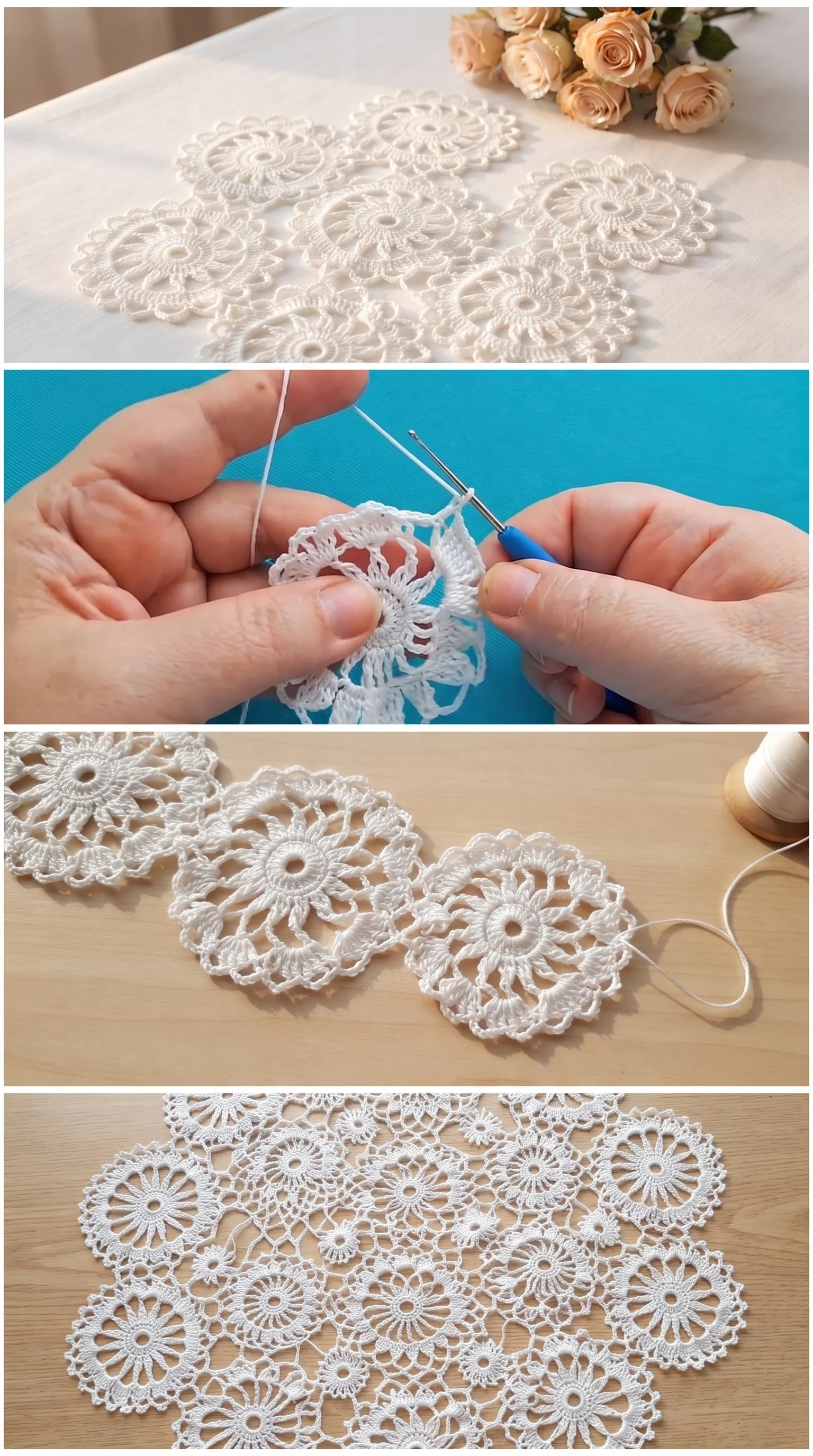 Crochet Lace Motif: A Timeless and Delicate Art pattern