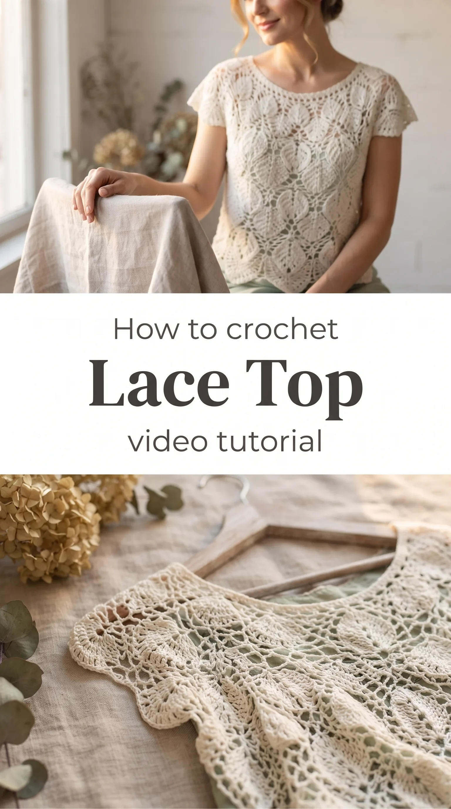 Crochet Lace Top: A Delicate and Timeless Classic