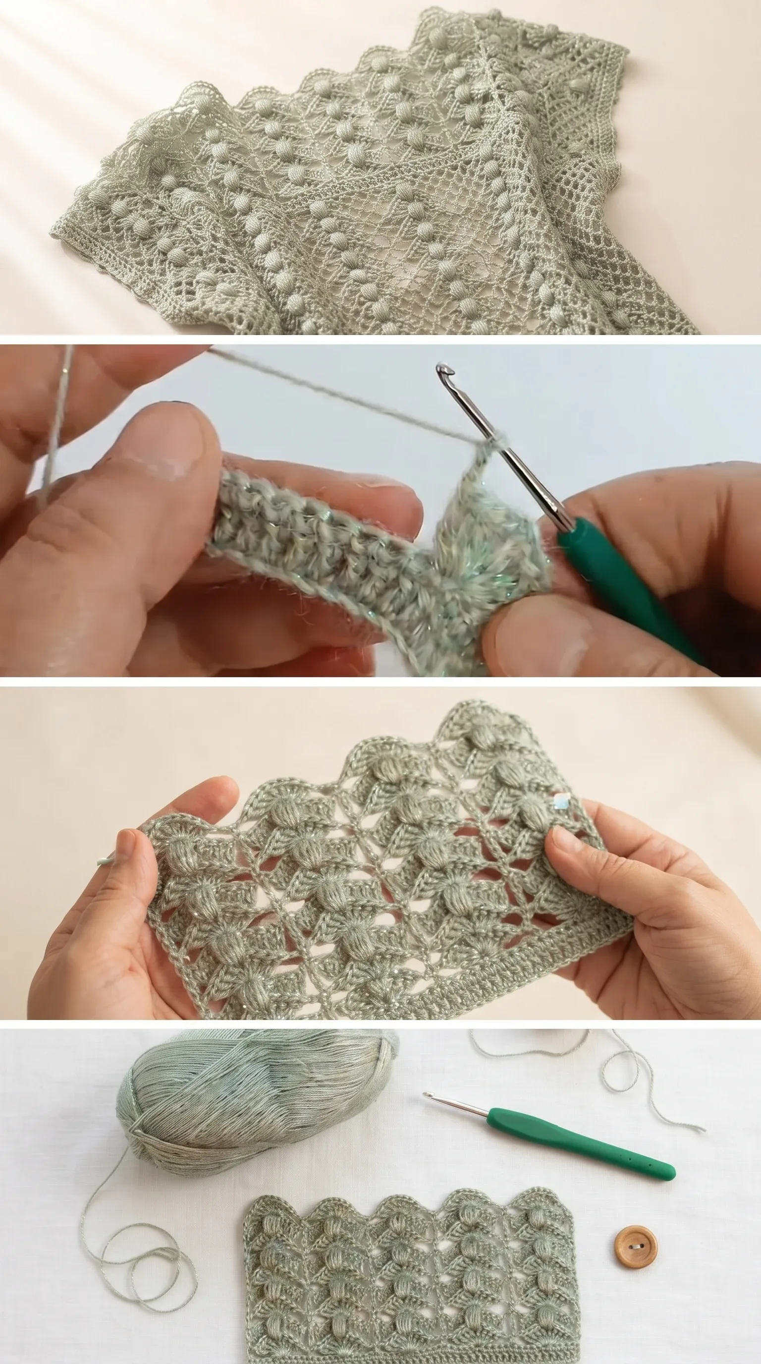 Crochet Lace Tunic: A Delicate and Timeless Piece pattern