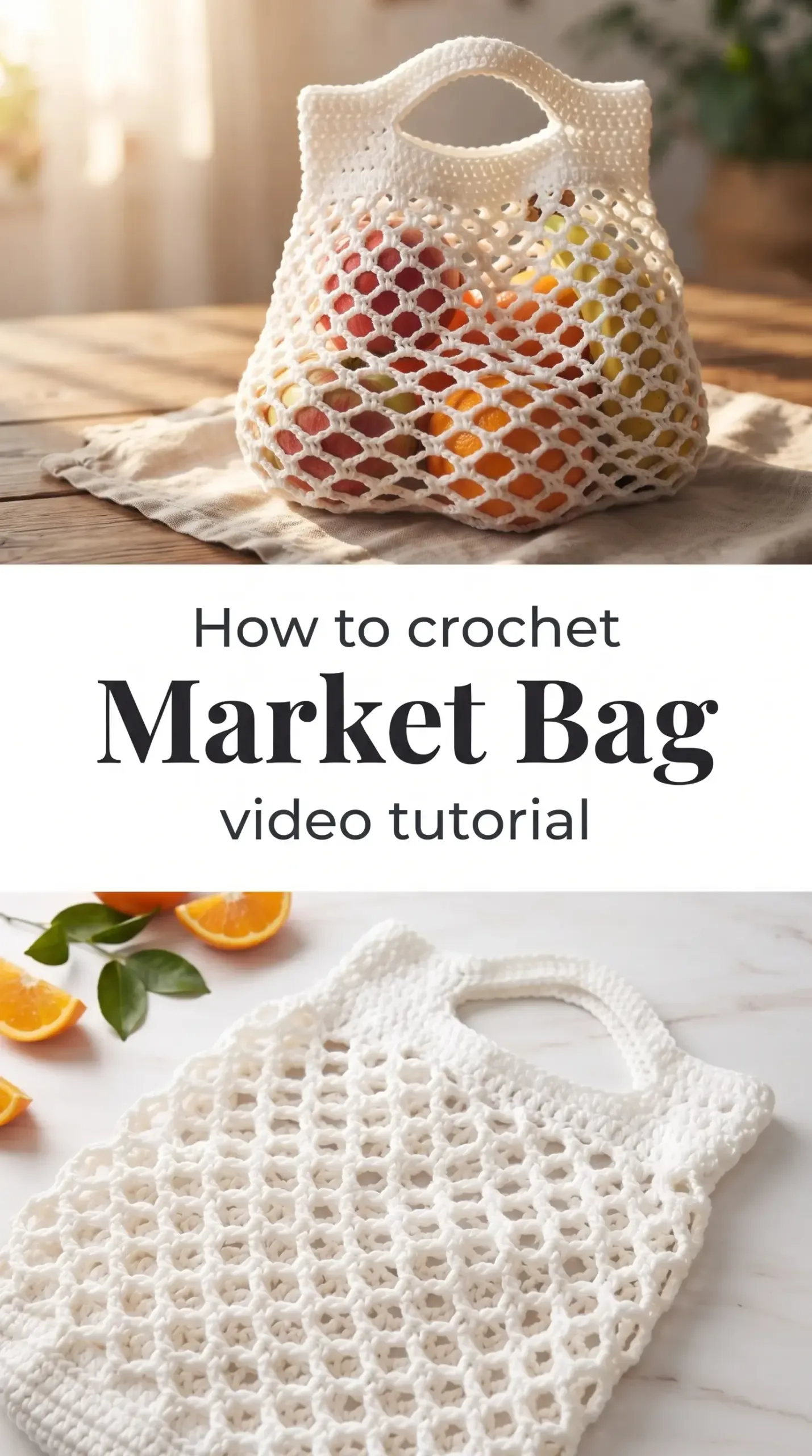 Crochet Market Bag: A Charming Eco-Friendly Essential