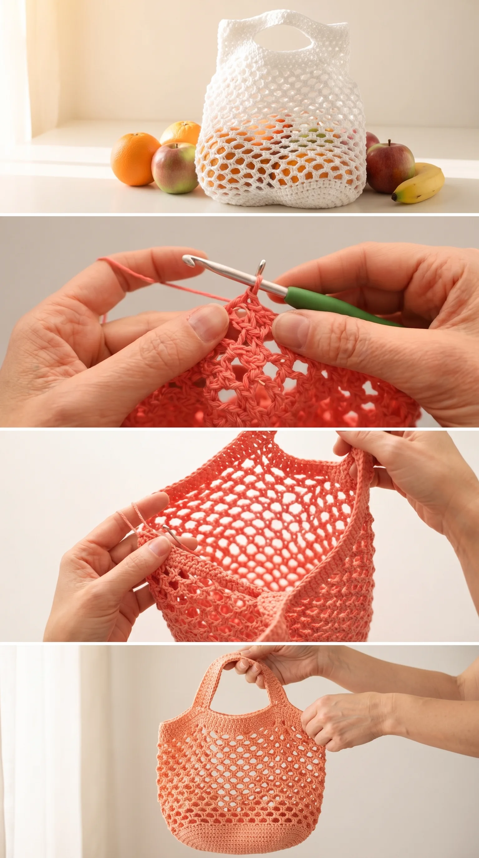 Crochet Market Bag: A Charming Eco-Friendly Essential pattern