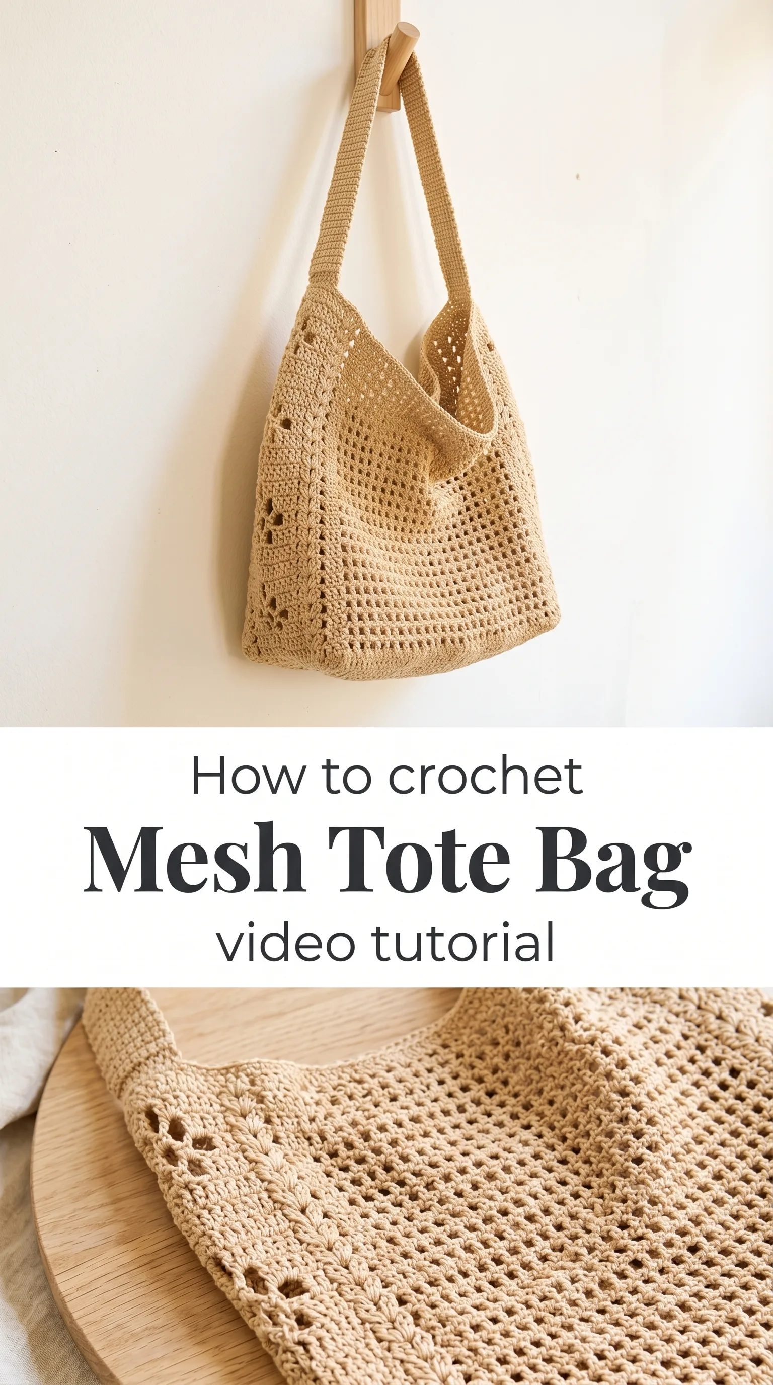 Crochet Mesh Tote: A Breezy Summer Essential