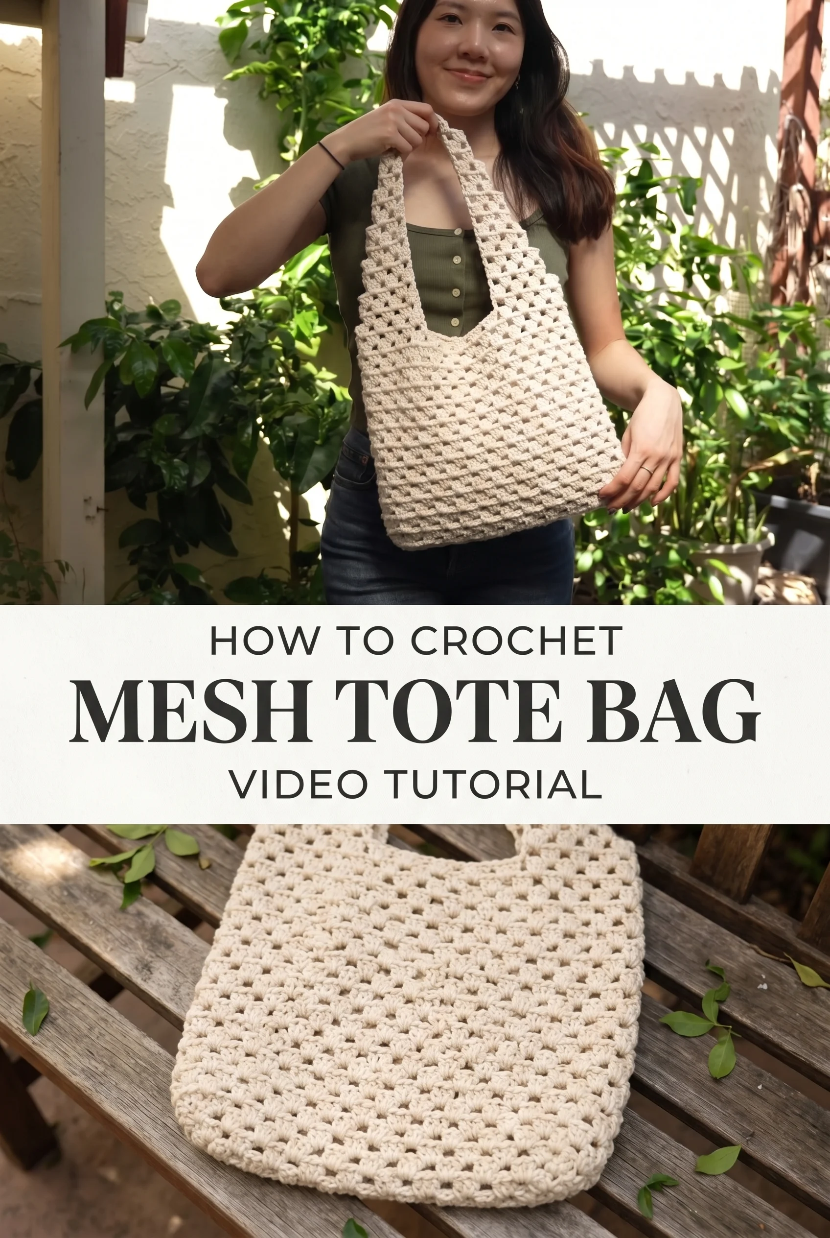 Crochet Mesh Tote Bag: A Practical Everyday Essential