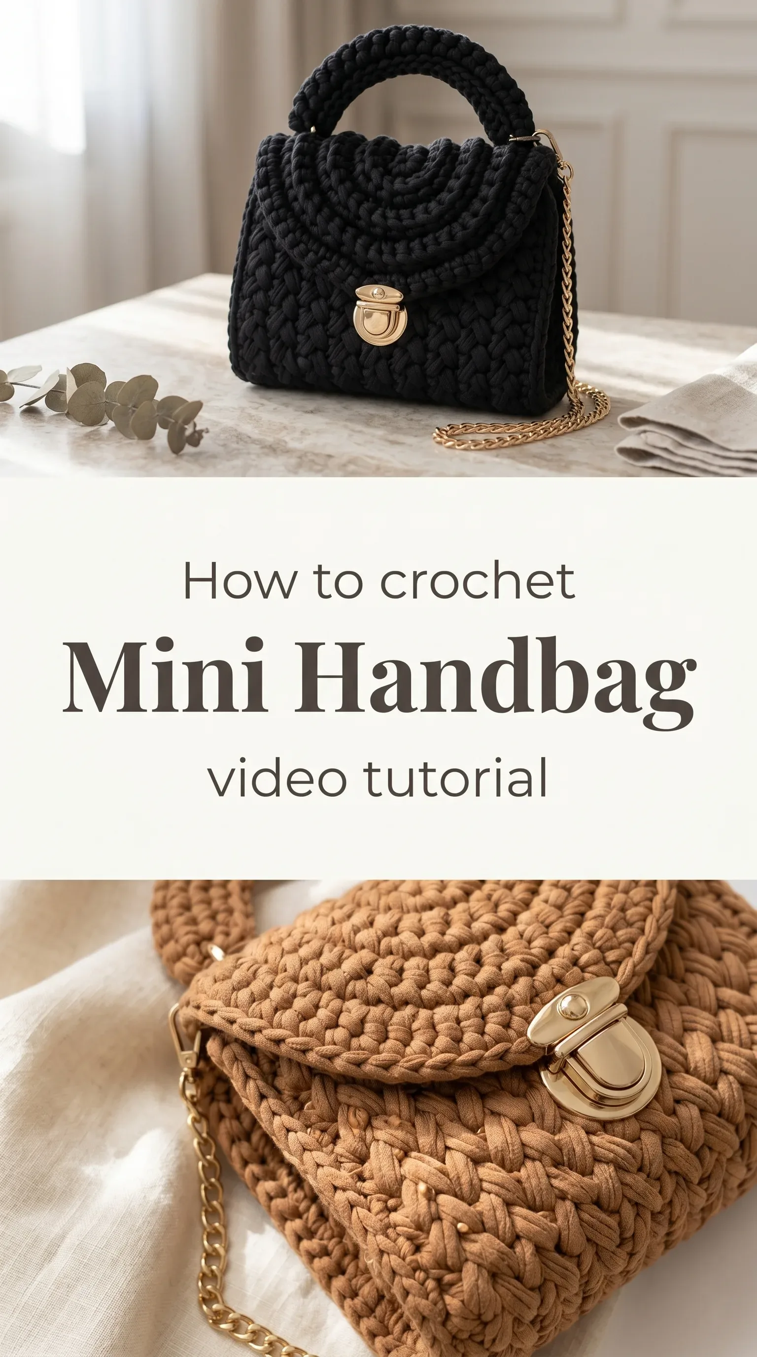 Crochet Mini Handbag: A Chic Fashion Statement
