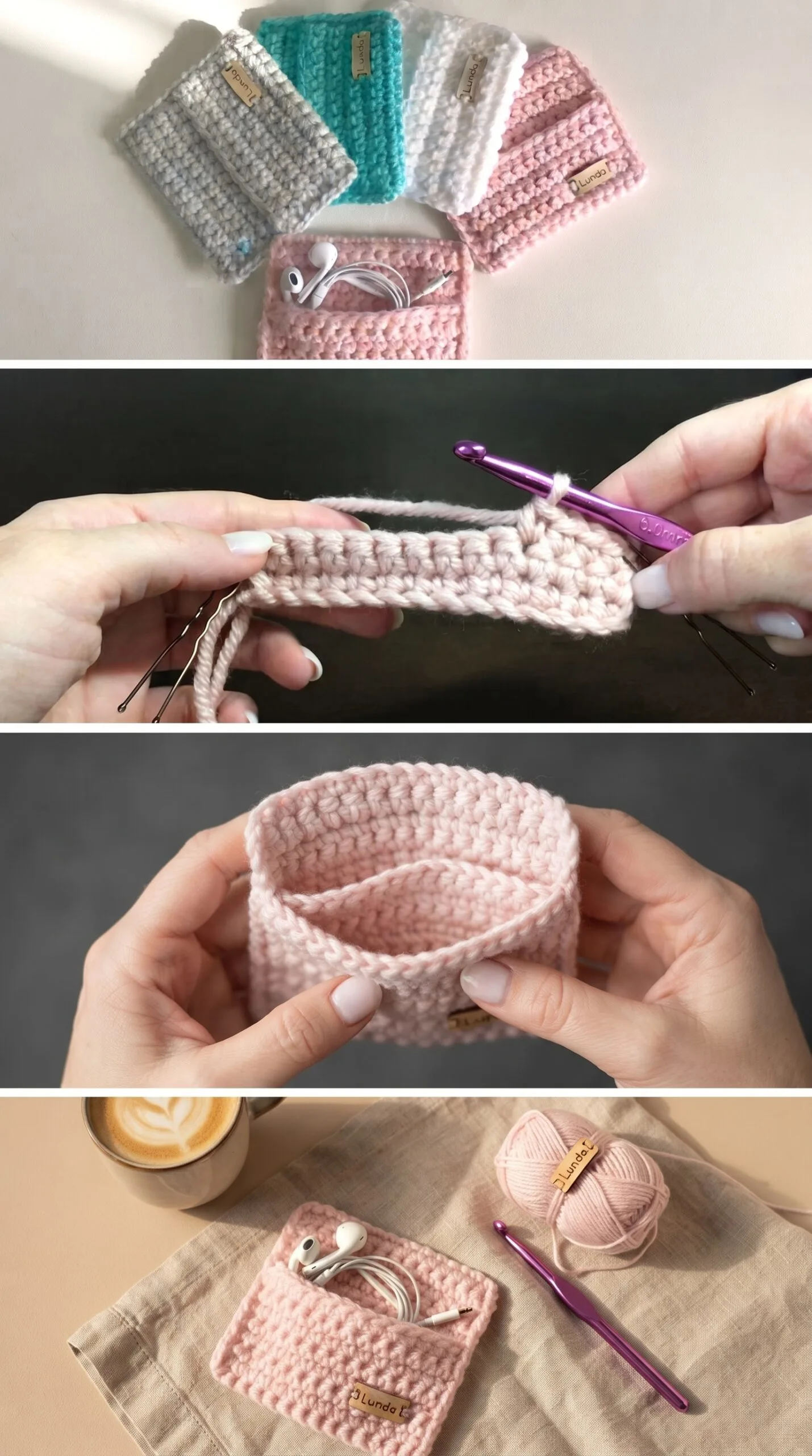Crochet Mini Pouch: A Charming and Practical Keeper pattern