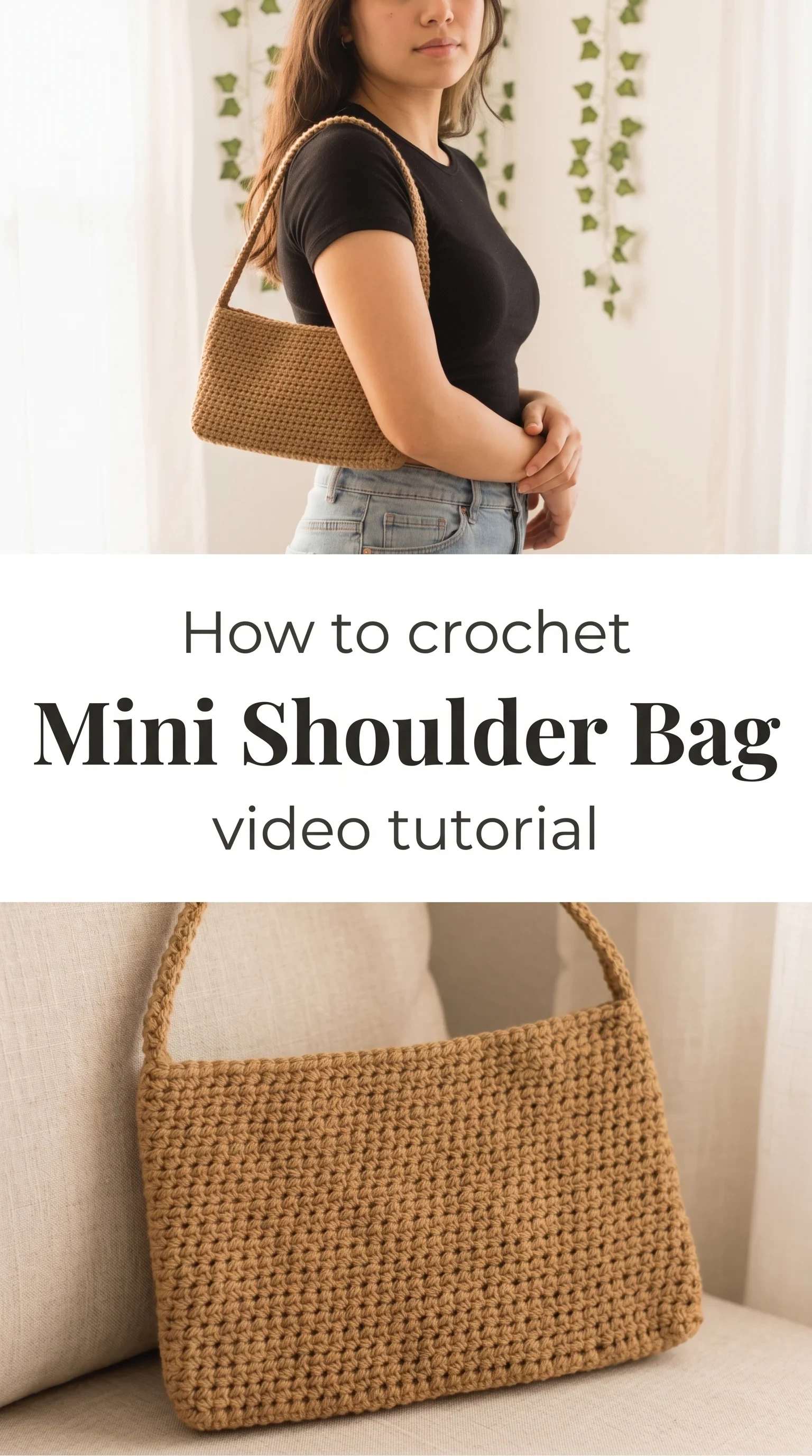 Crochet Mini Shoulder Bag: A Chic Everyday Essential