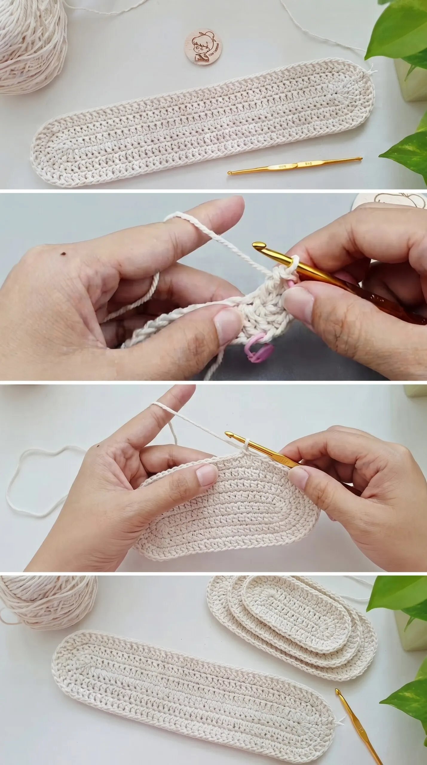 Crochet Oval Bag Base: A Timeless Handmade Foundation pattern