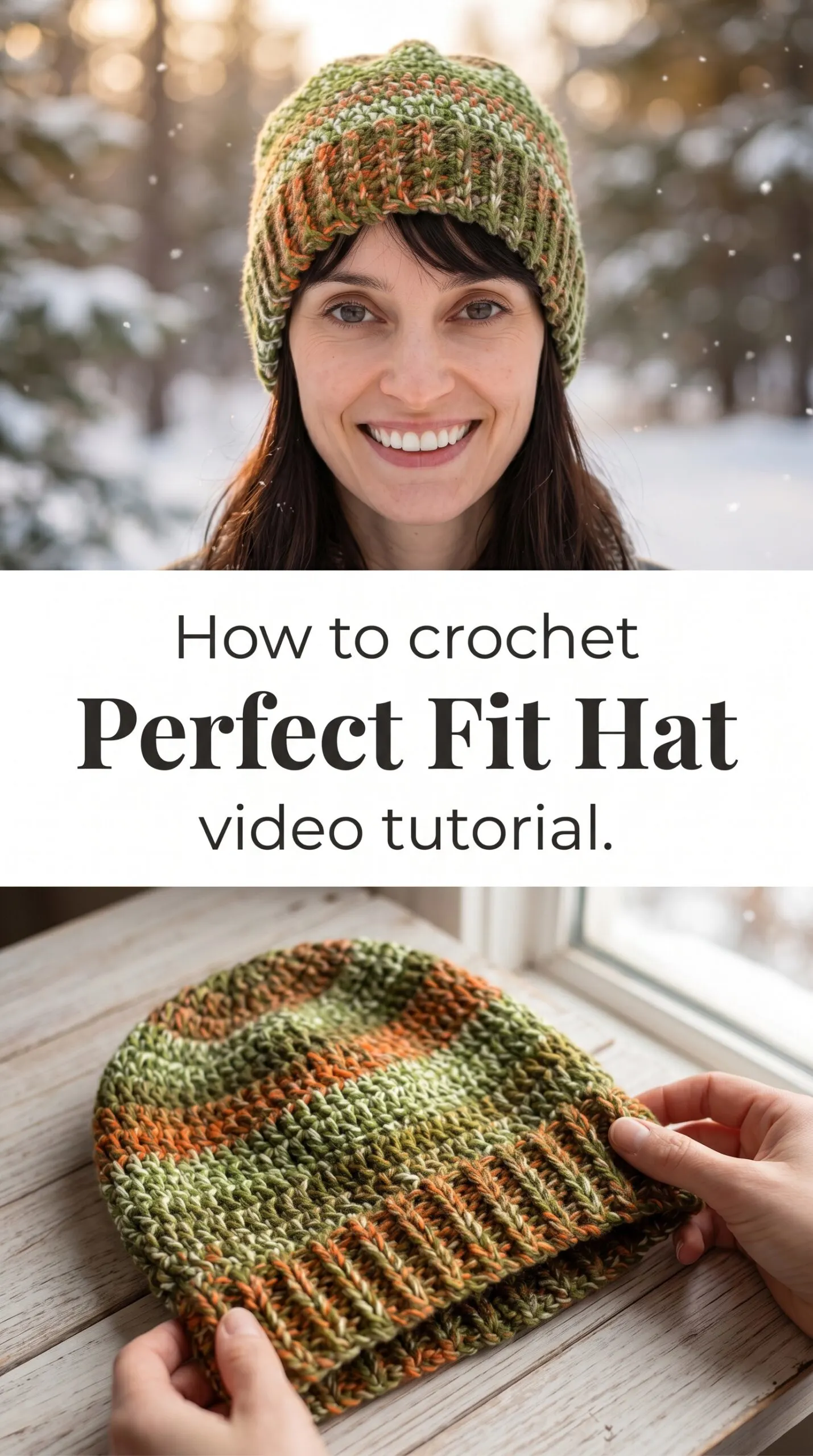 Crochet Perfect Fit Hat: A Timeless Winter Essential