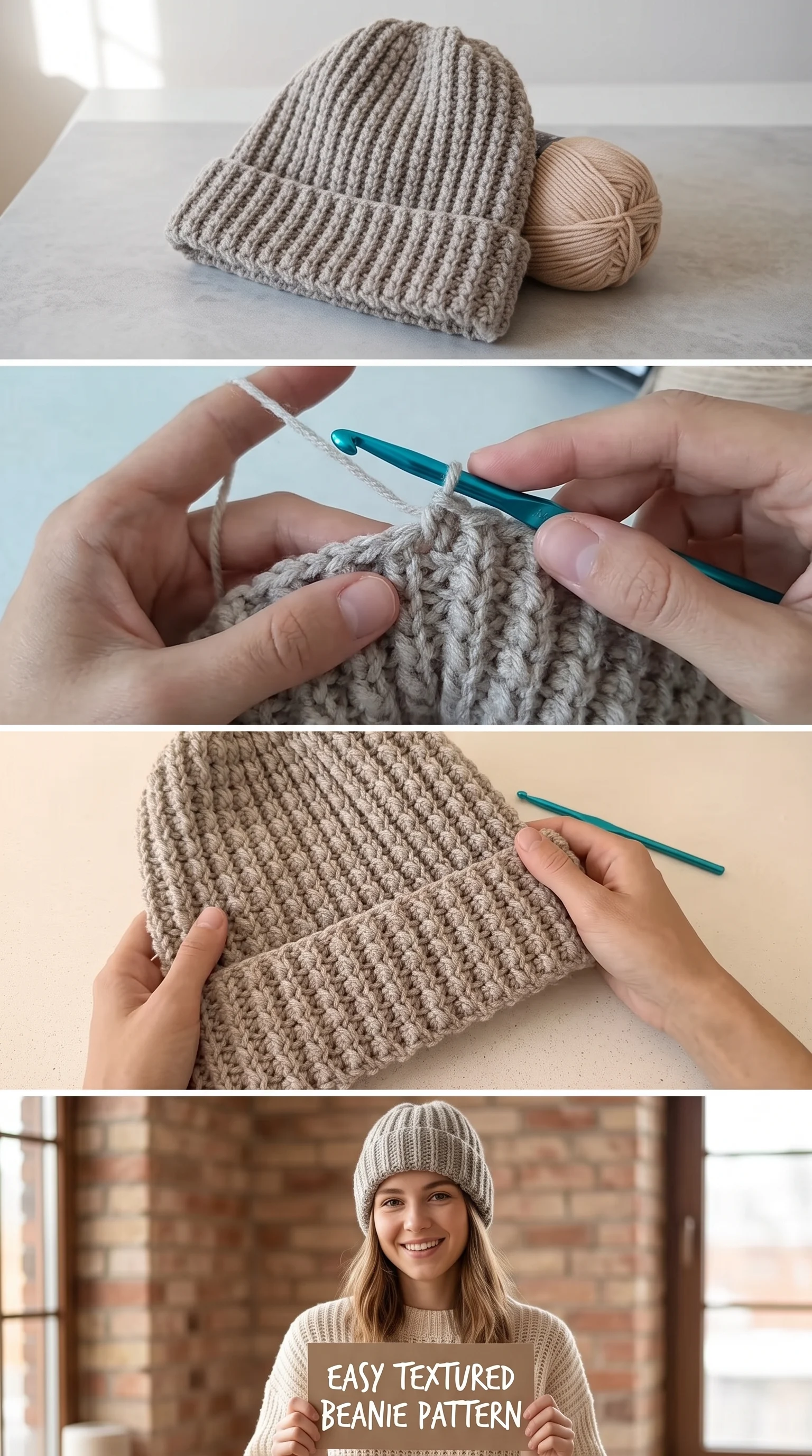 Crochet Pixel Hat: A Quick and Beautiful Project pattern
