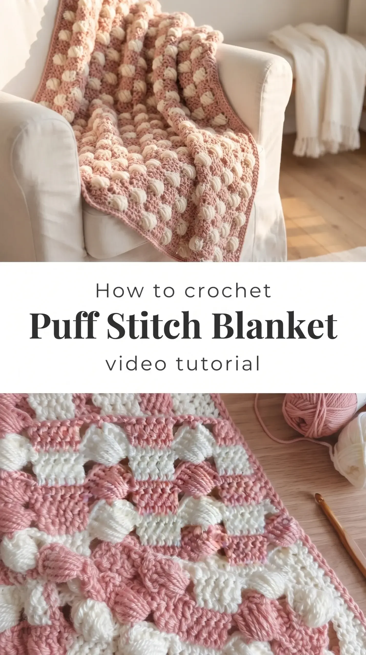 Crochet Puff Stitch Blanket: A Soft and Timeless Treasure