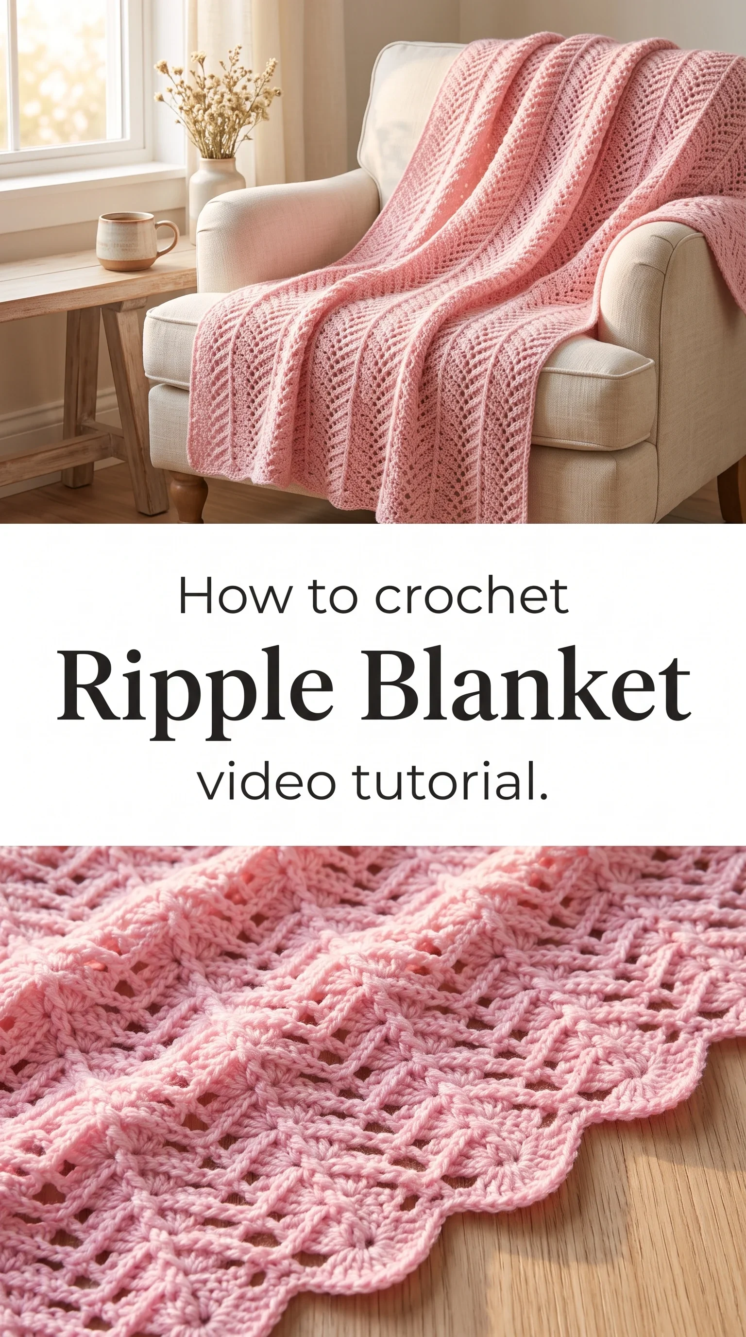 Crochet Ripple Blanket: A Timeless Handmade Treasure