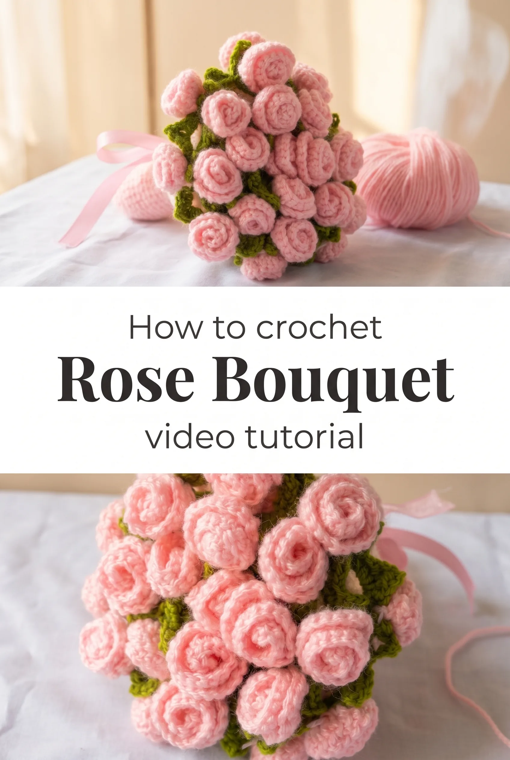 Crochet Rose Bouquet Blanket: A Romantic Floral Treasure