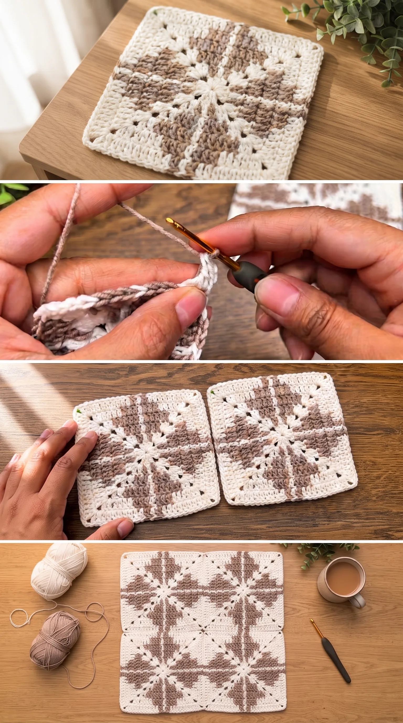 Crochet Rustic Star Blanket: A Timeless Cozy Classic pattern