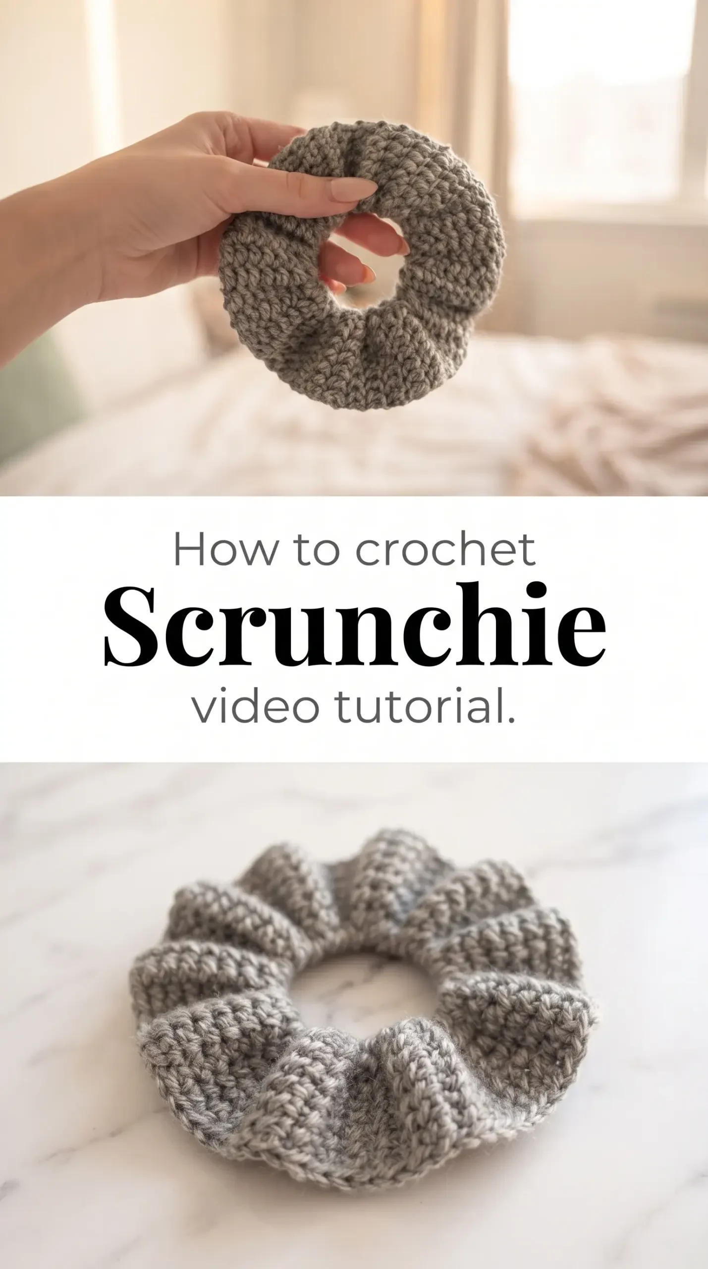 Crochet Scrunchie: A Charming and Versatile Accessory