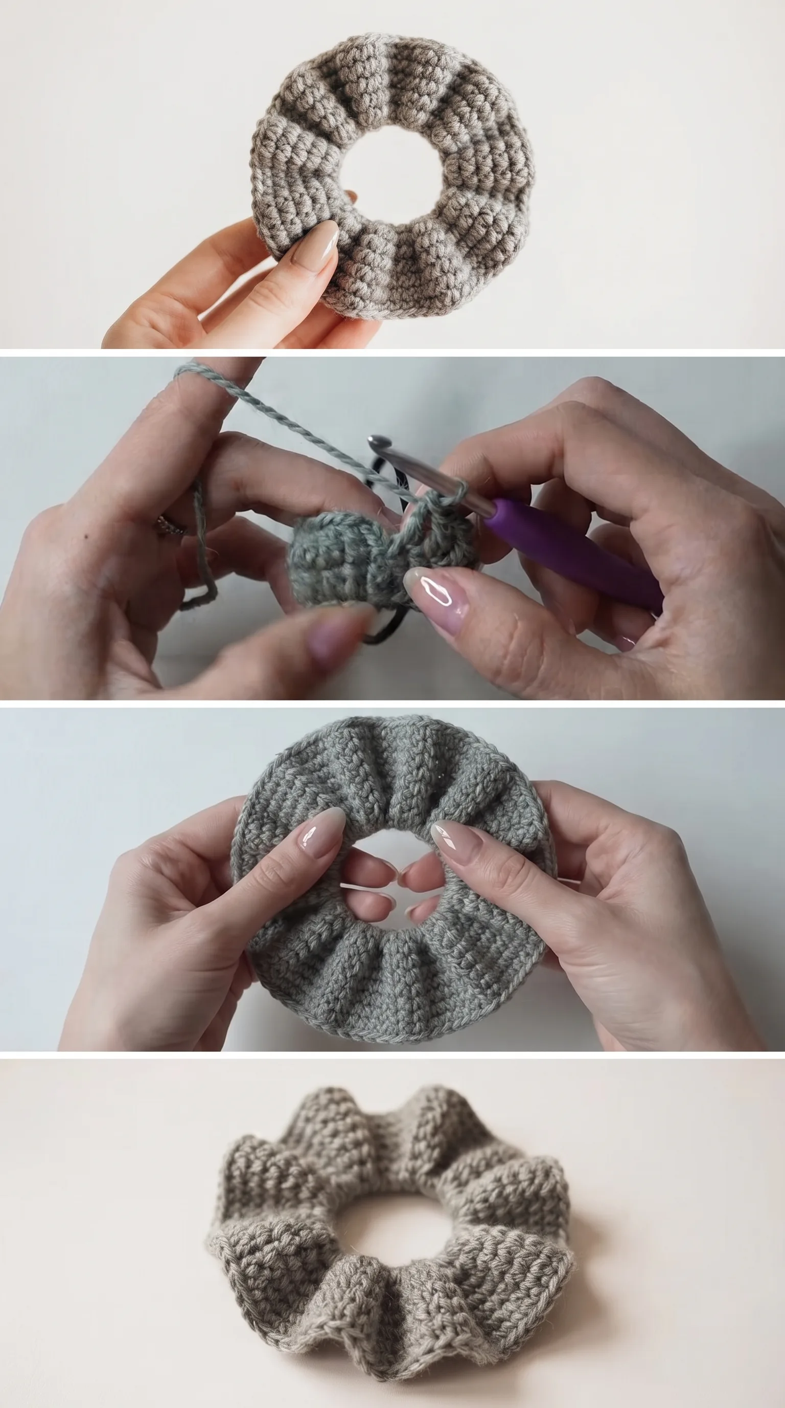 Crochet Scrunchie: A Charming and Versatile Accessory pattern