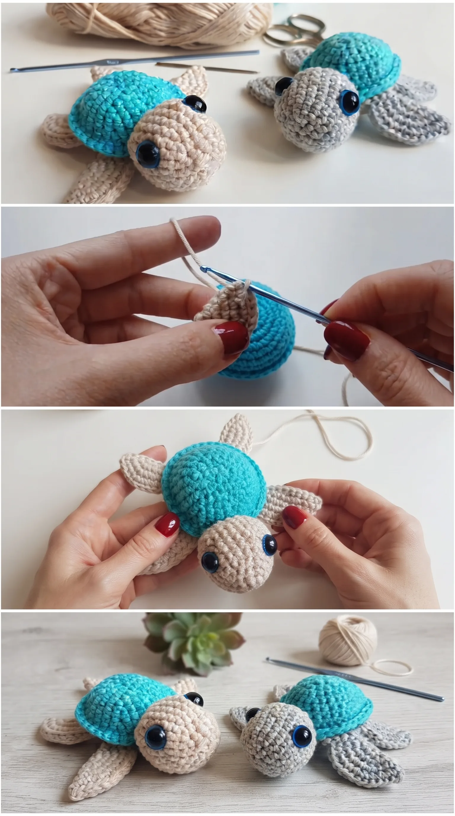 Crochet Sea Turtle: A Charming Oceanic Keepsake pattern