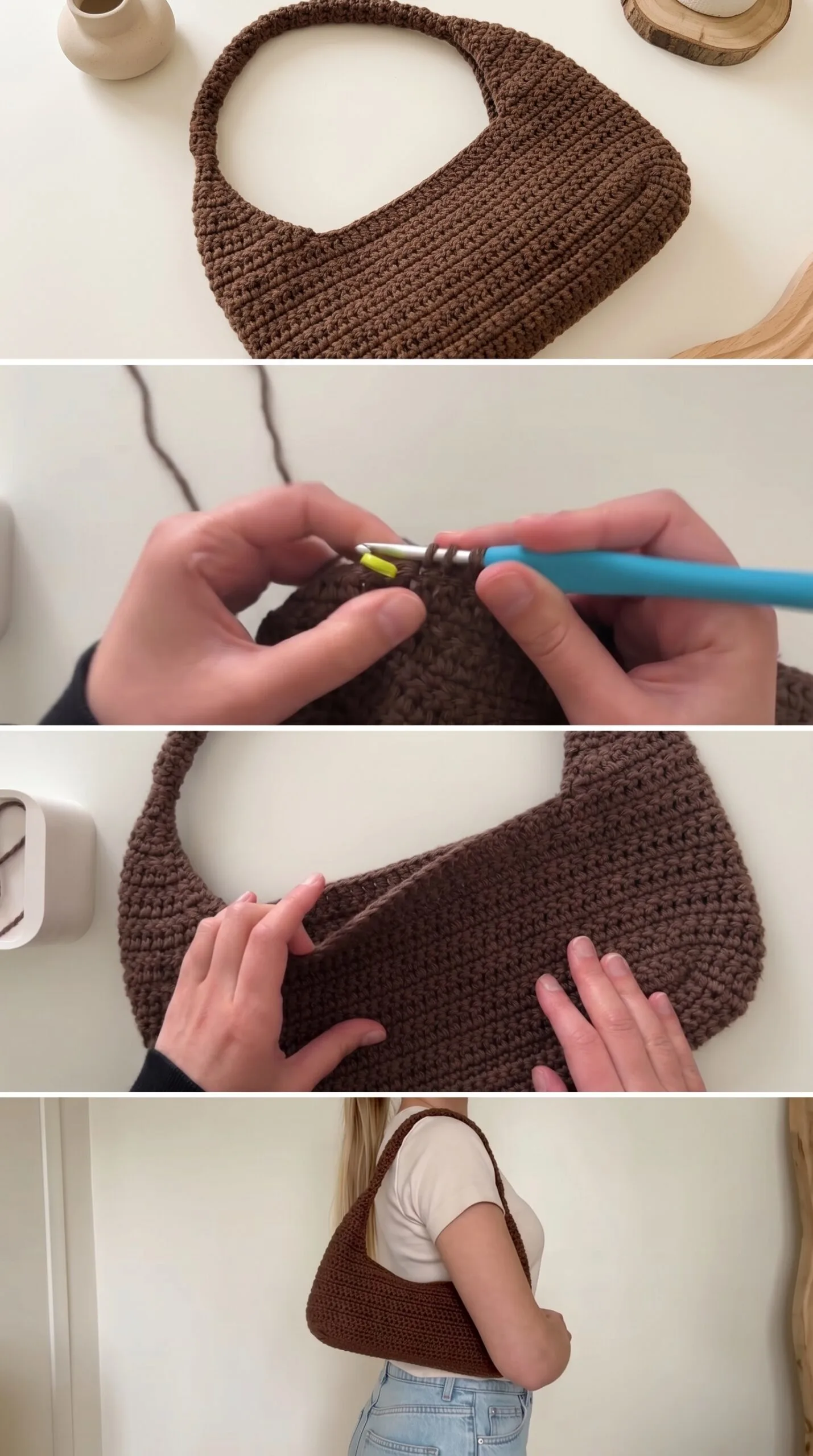 Crochet Shoulder Bag: A Versatile Everyday Essential pattern
