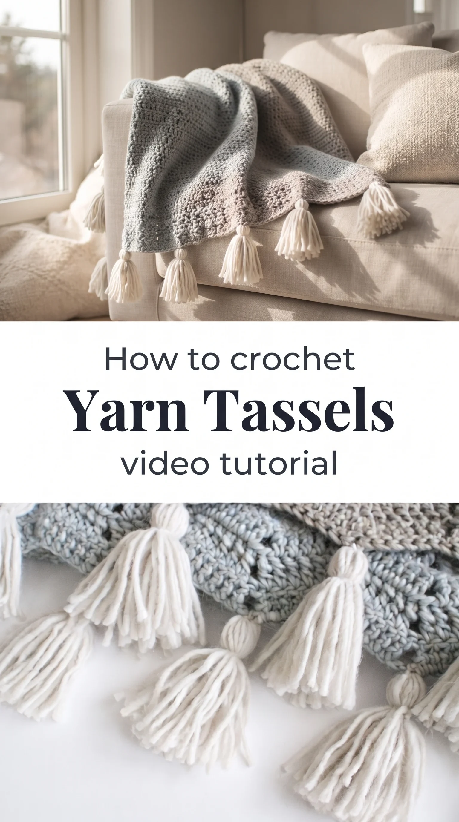 Crochet Tassels: A Charming Decorative Touch