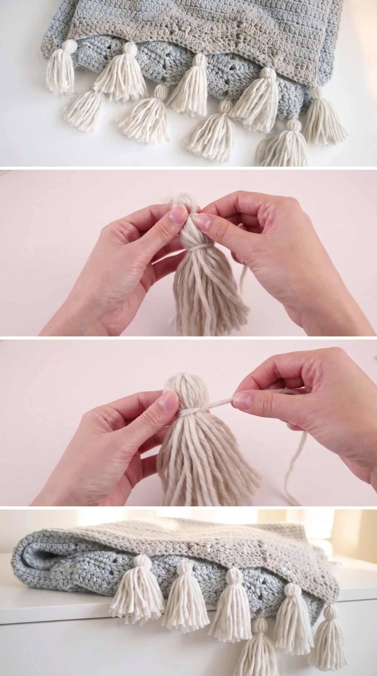 Crochet Tassels: A Charming Decorative Touch pattern