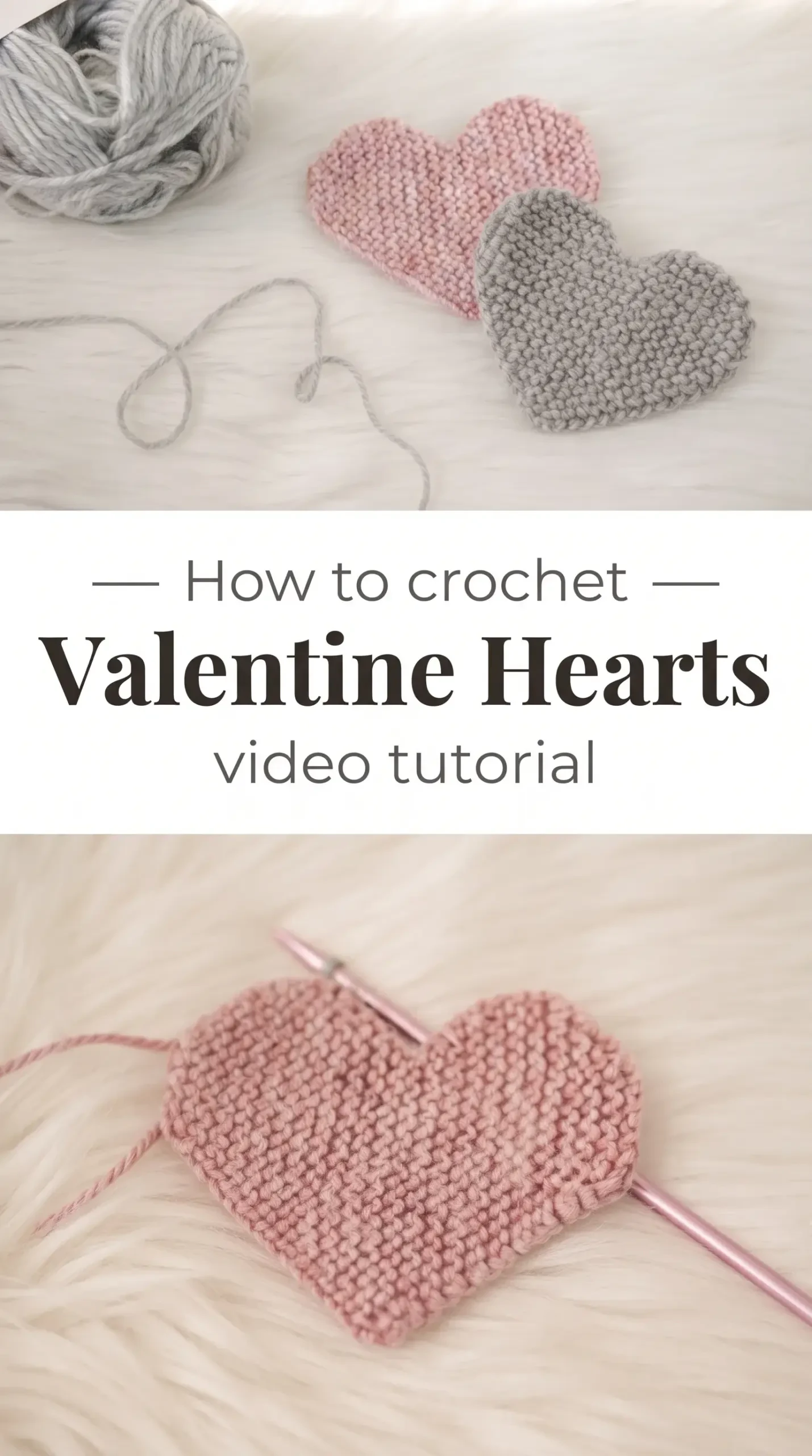 Crochet Valentine Hearts: A Sweet and Charming Gift