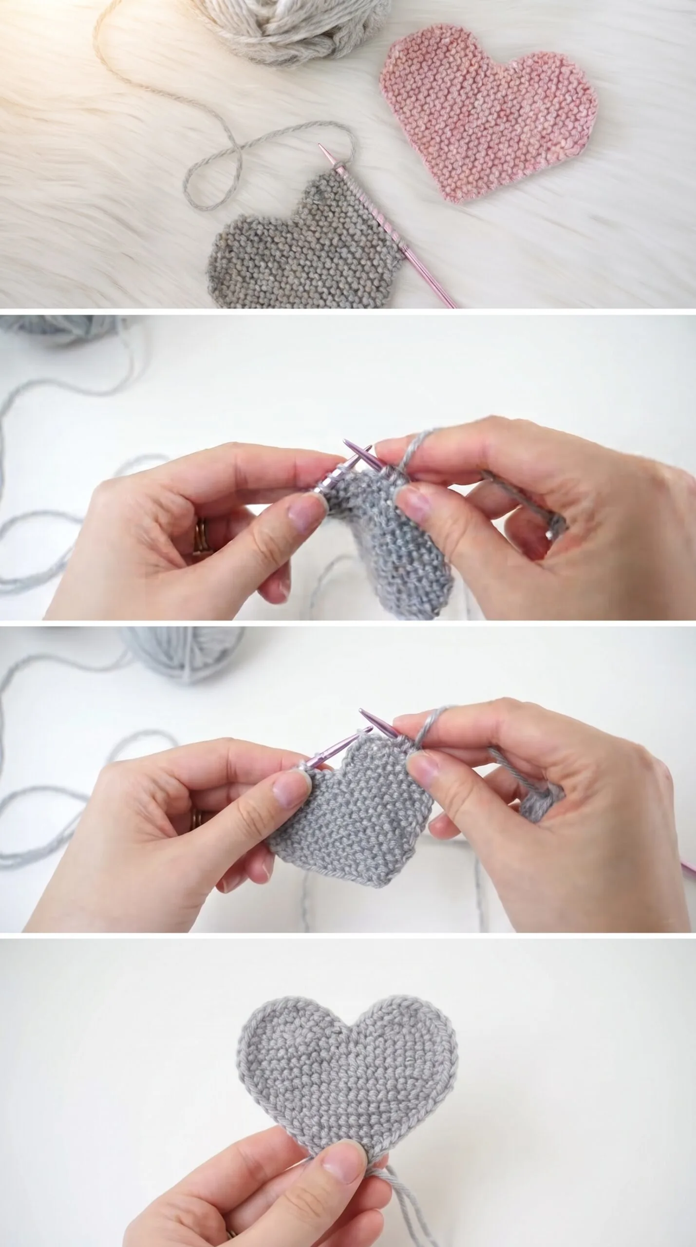 Crochet Valentine Hearts: A Sweet and Charming Gift pattern